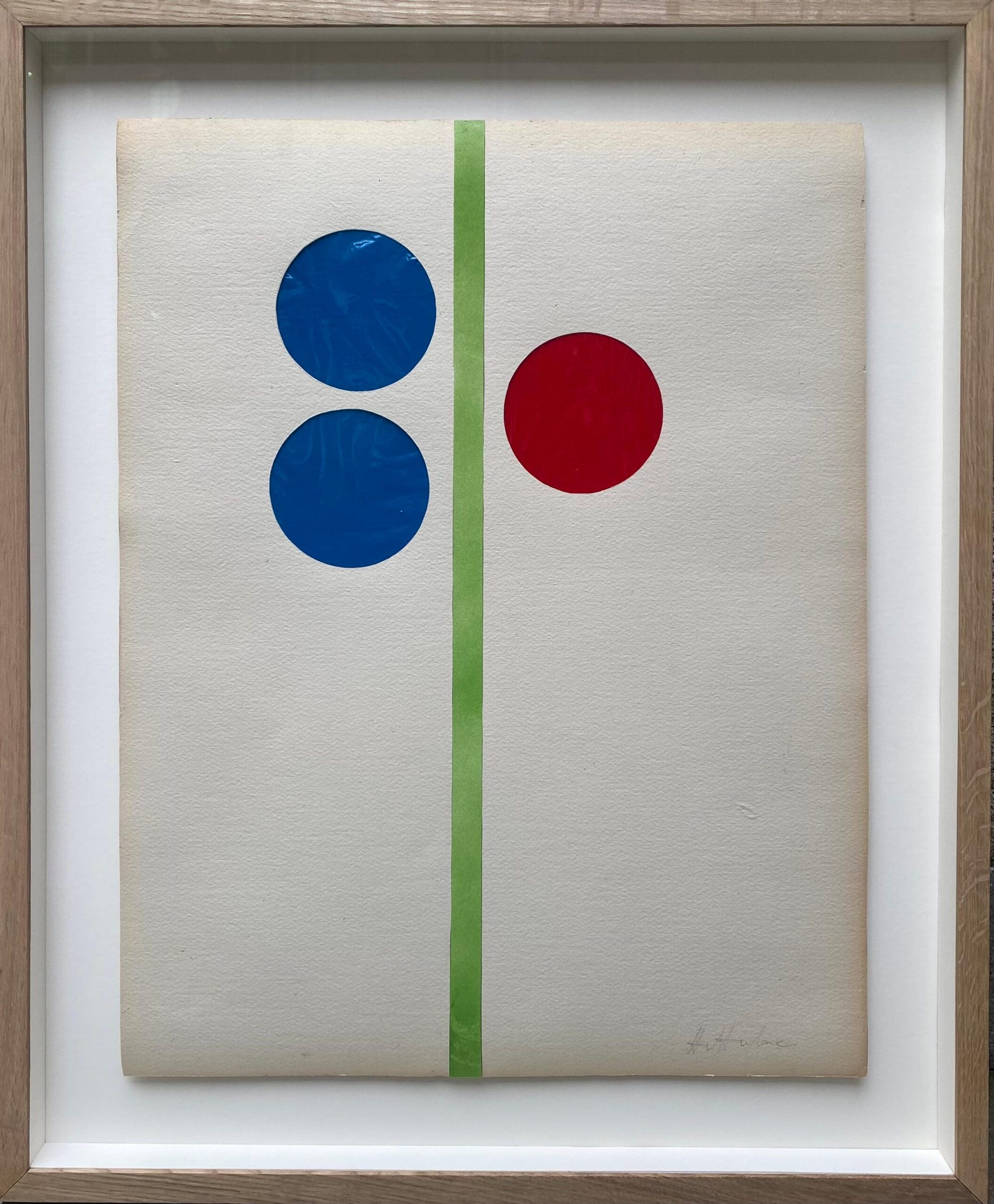 Composition en Plastique Froissé par Albert Chubac – Circa 1960-70
