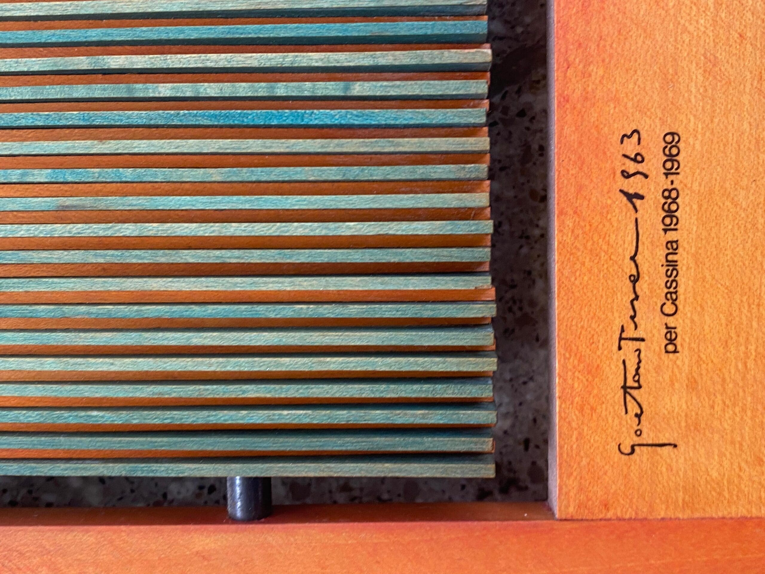 Gaetano Pesce – Sculpture en bois (Édition Cassina, 1969)
