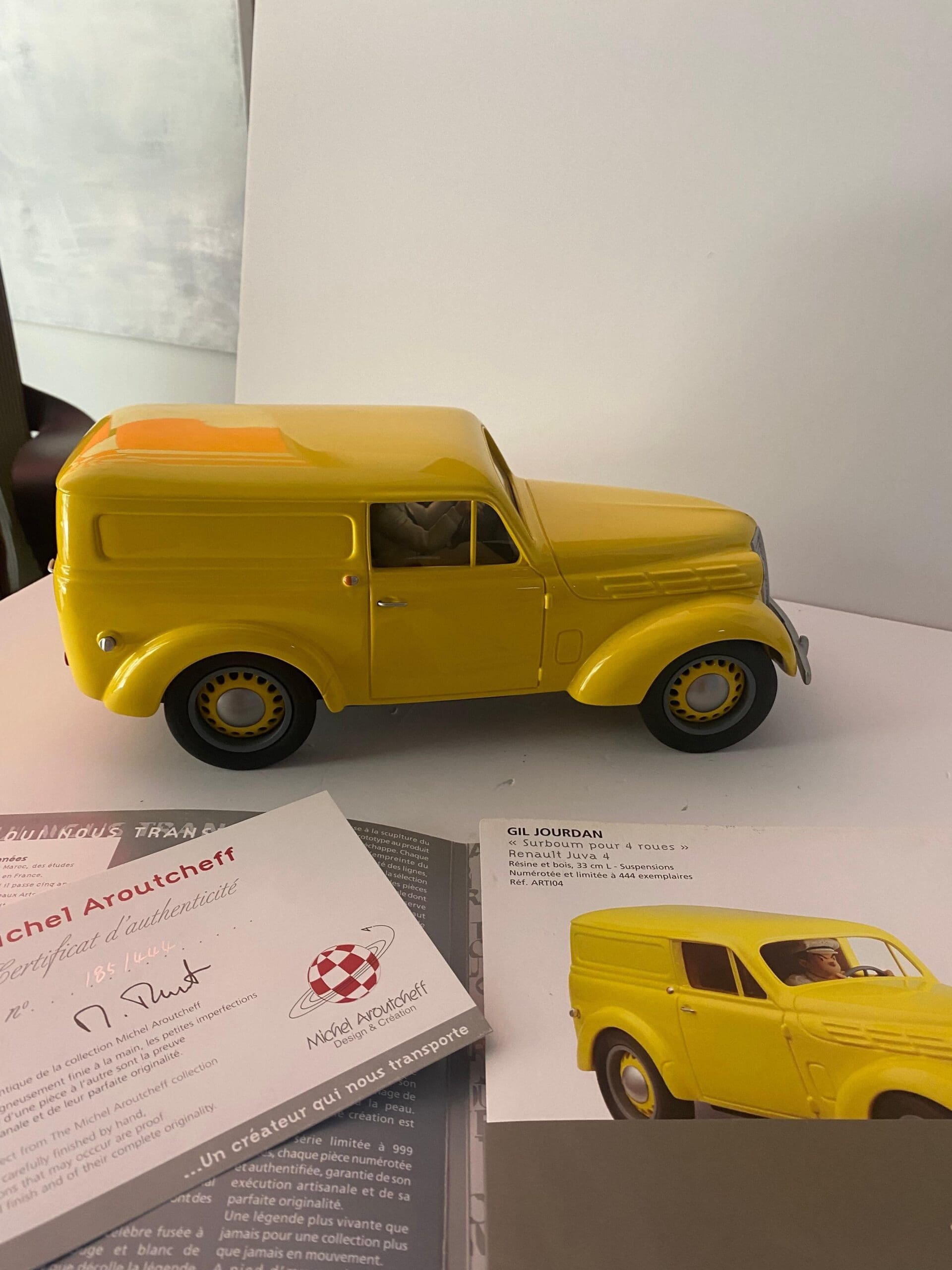 Gil Jourdan – Renault Juva 4 d’après Maurice Tillieux (Édition limitée)