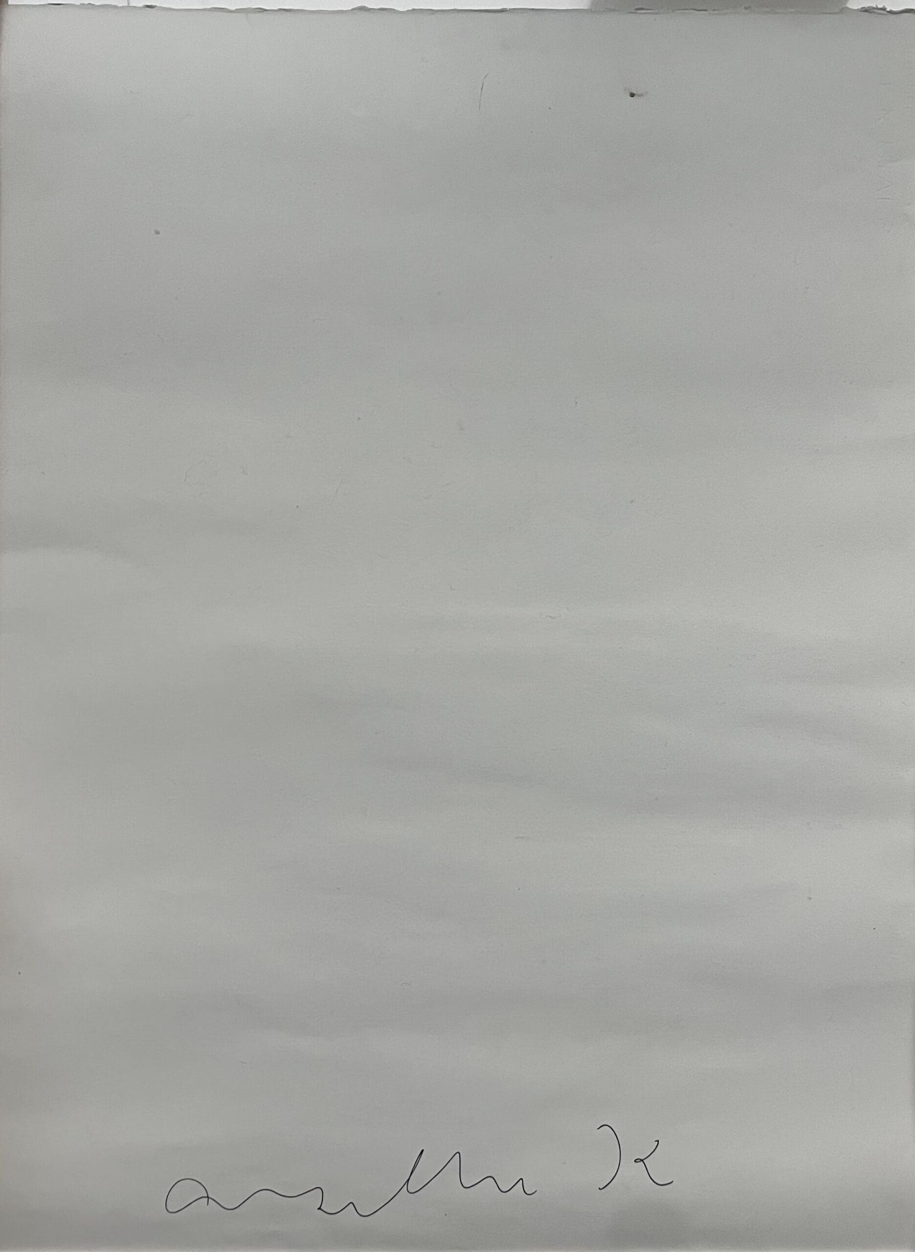 Sérigraphie signée sur papier d’Anselm Kiefer, Festival d’Automne à Paris (2000)