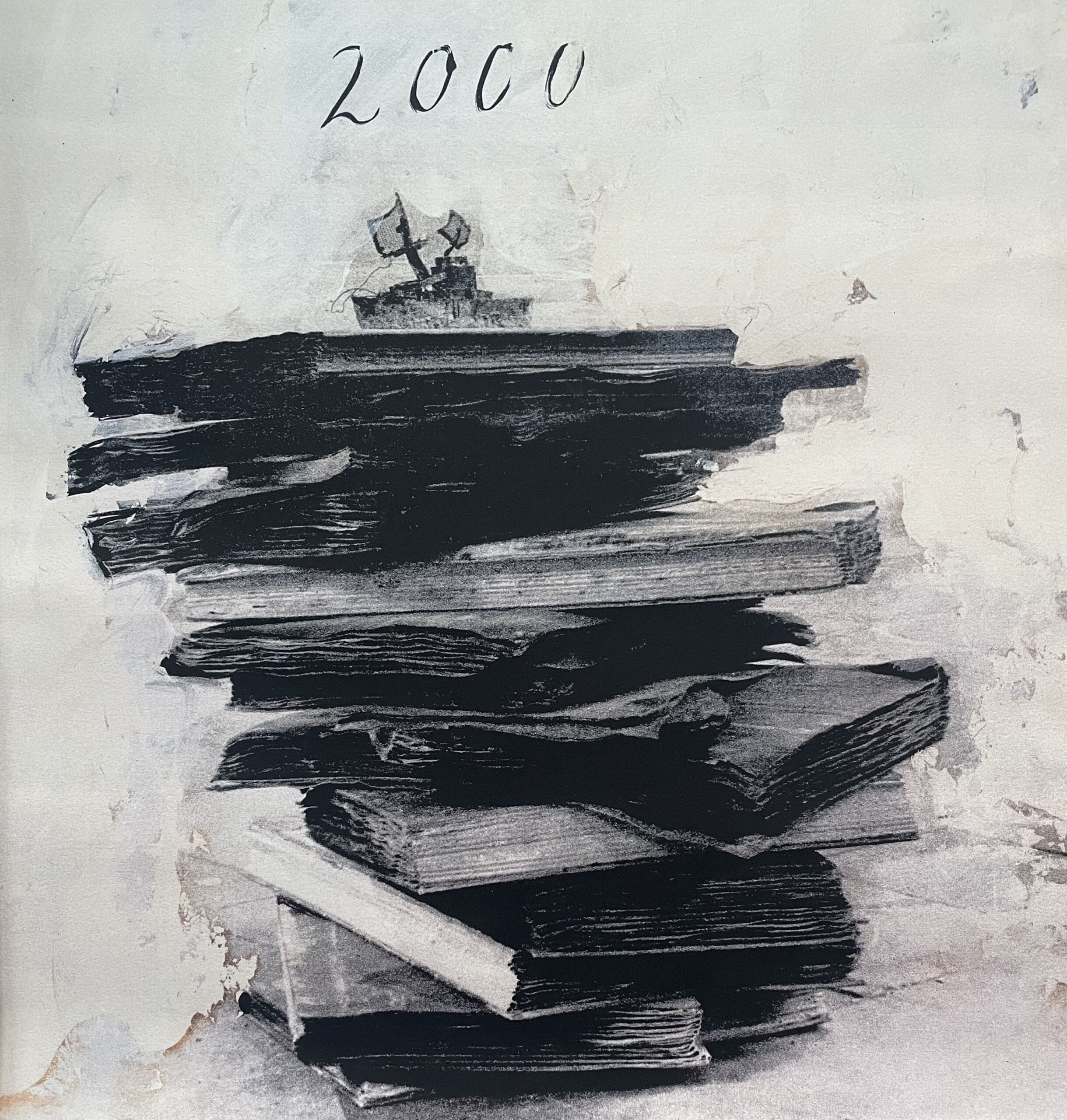 Sérigraphie signée sur papier d’Anselm Kiefer, Festival d’Automne à Paris (2000)