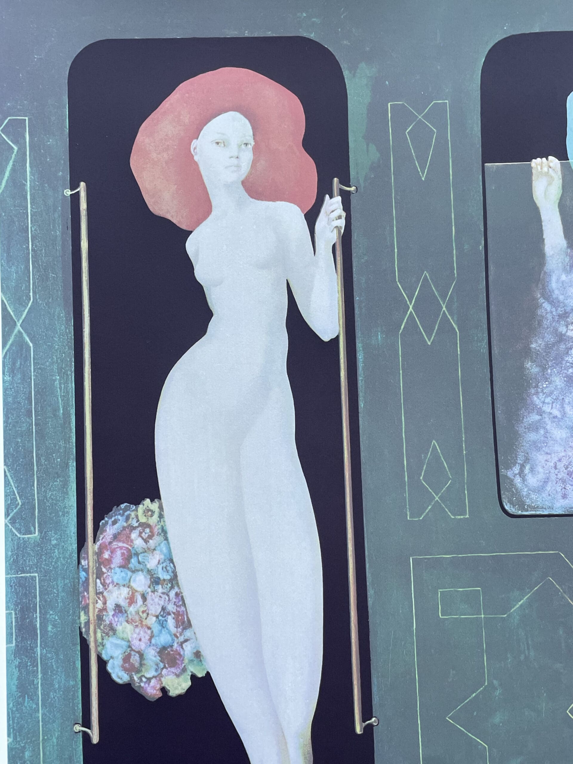Sérigraphie Rare de Leonor Fini, Circa 1970 – Vesper Express