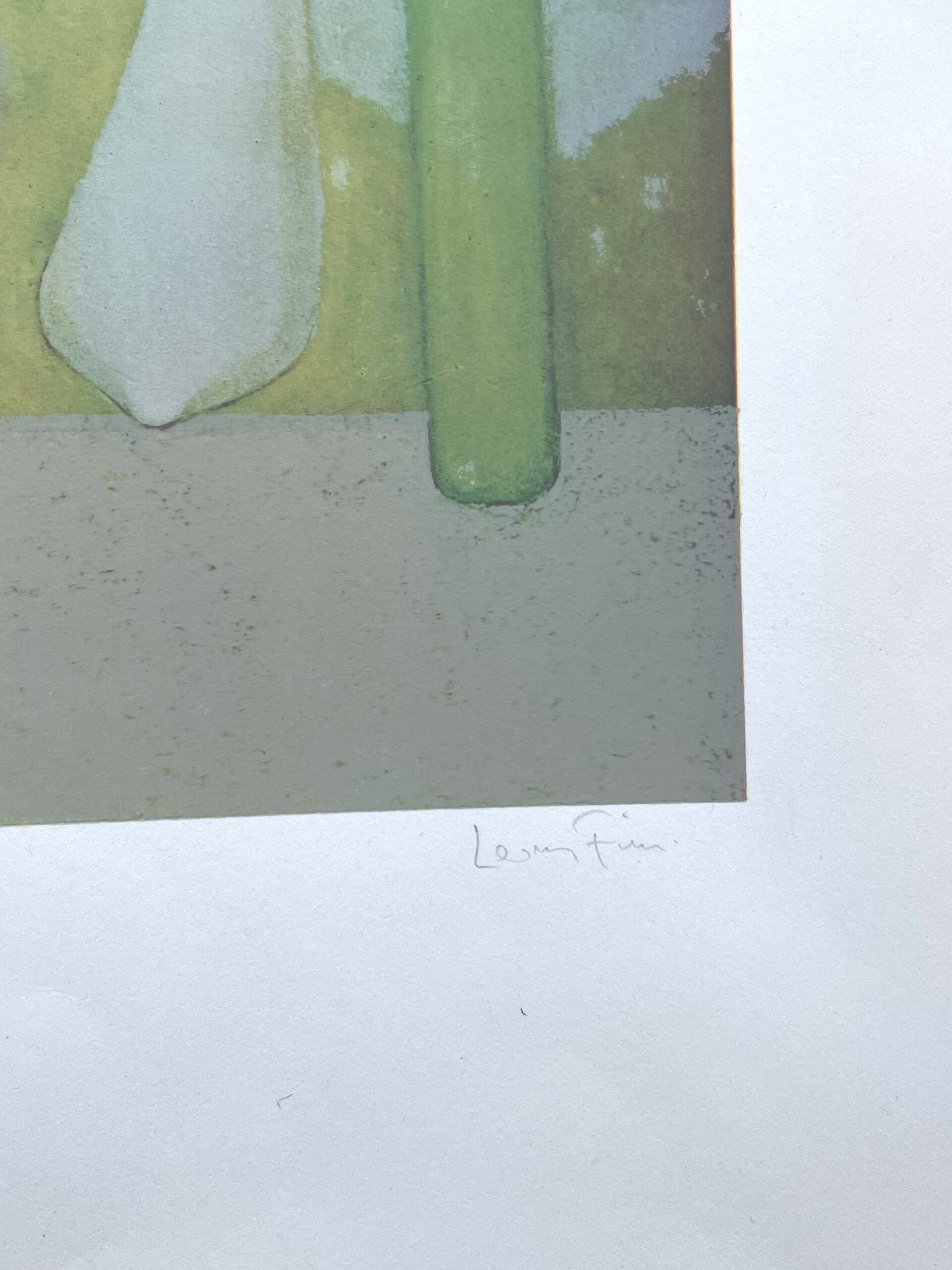 Sérigraphie Rare de Leonor Fini, Circa 1970 – La Conversation des Chapeaux
