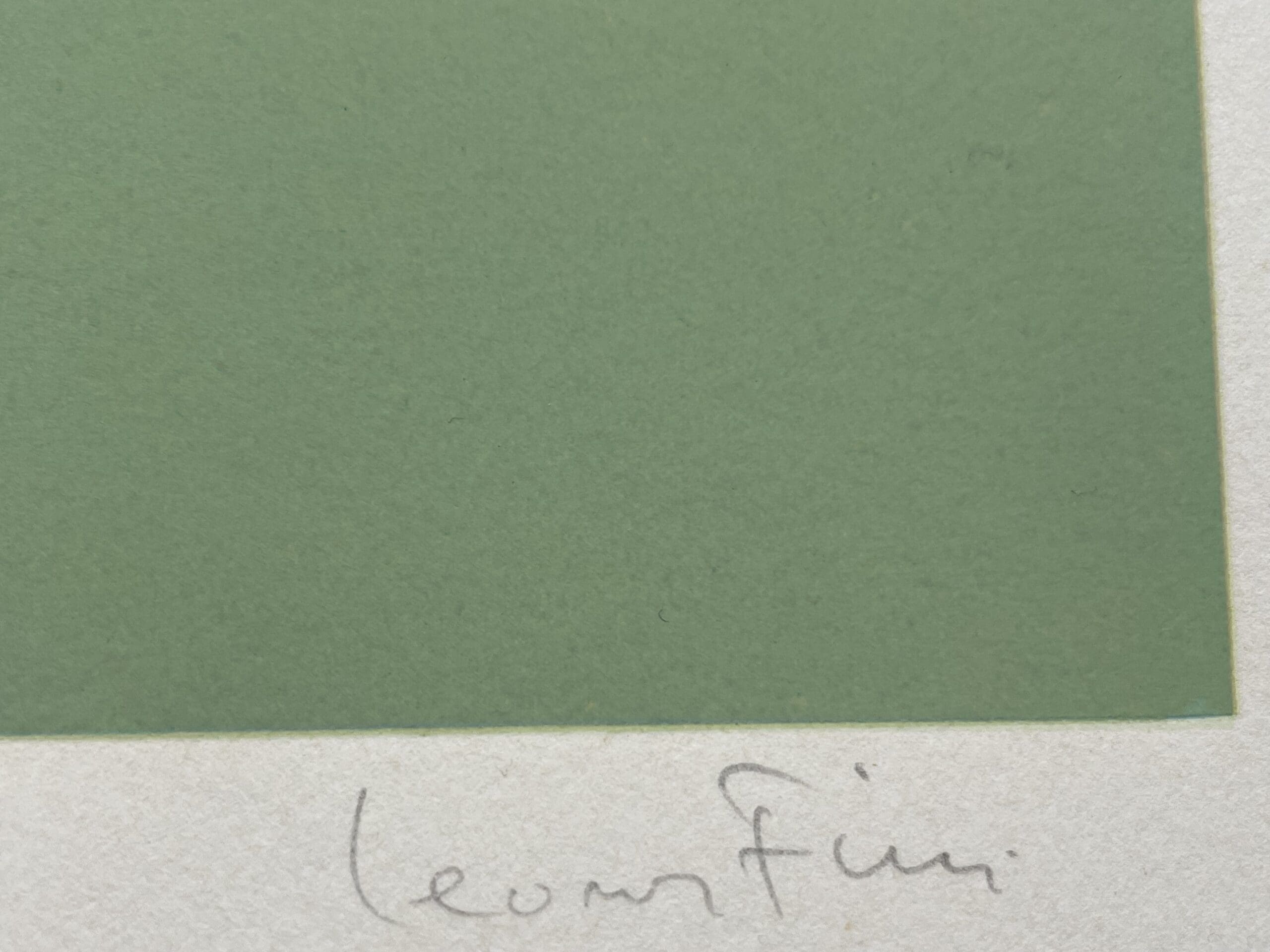Sérigraphie Rare de Leonor Fini, Circa 1970 – Les Hasards de l’Escarpolette