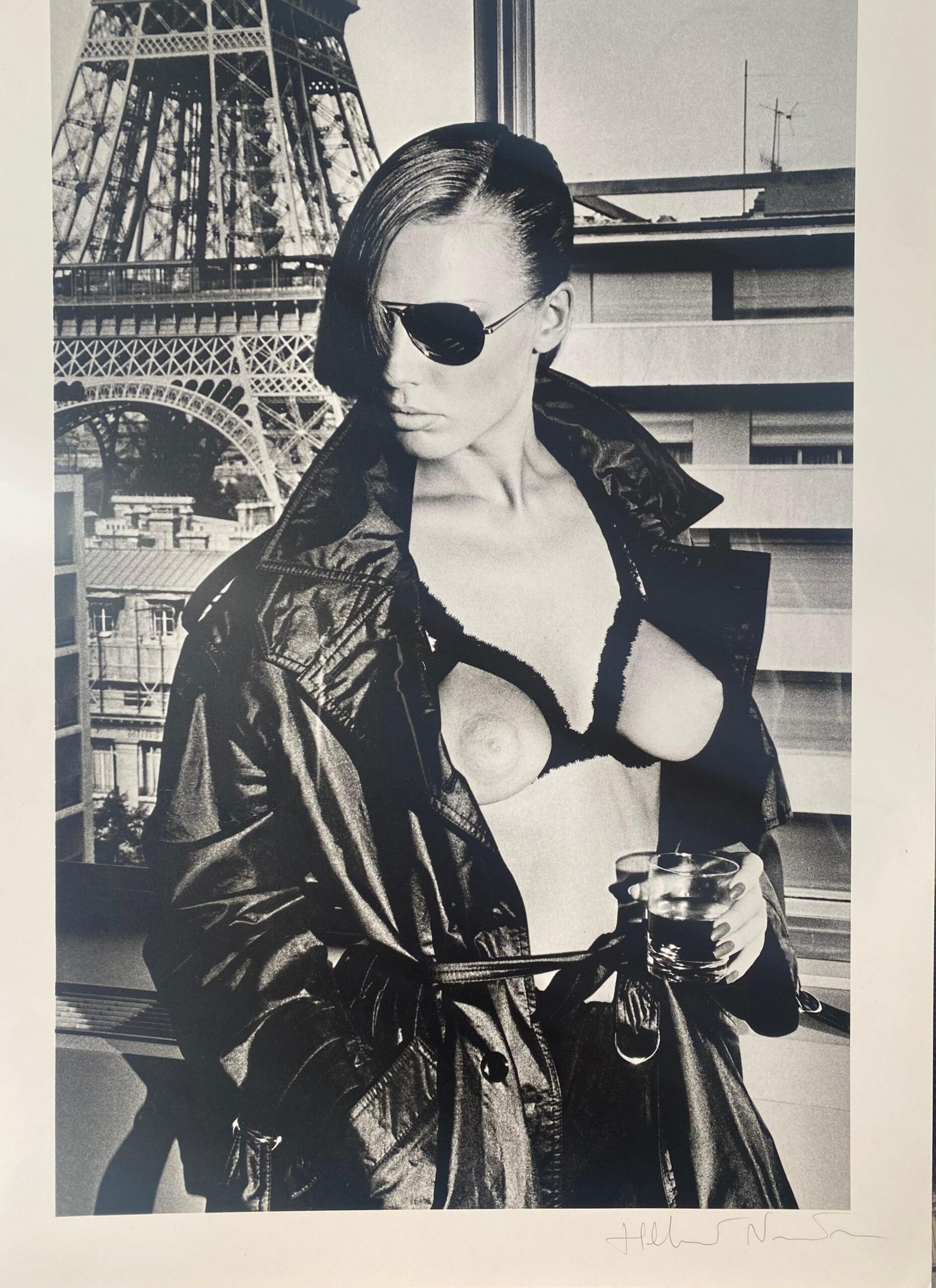Photo-lithographie Helmut Newton – Bergström, 1976