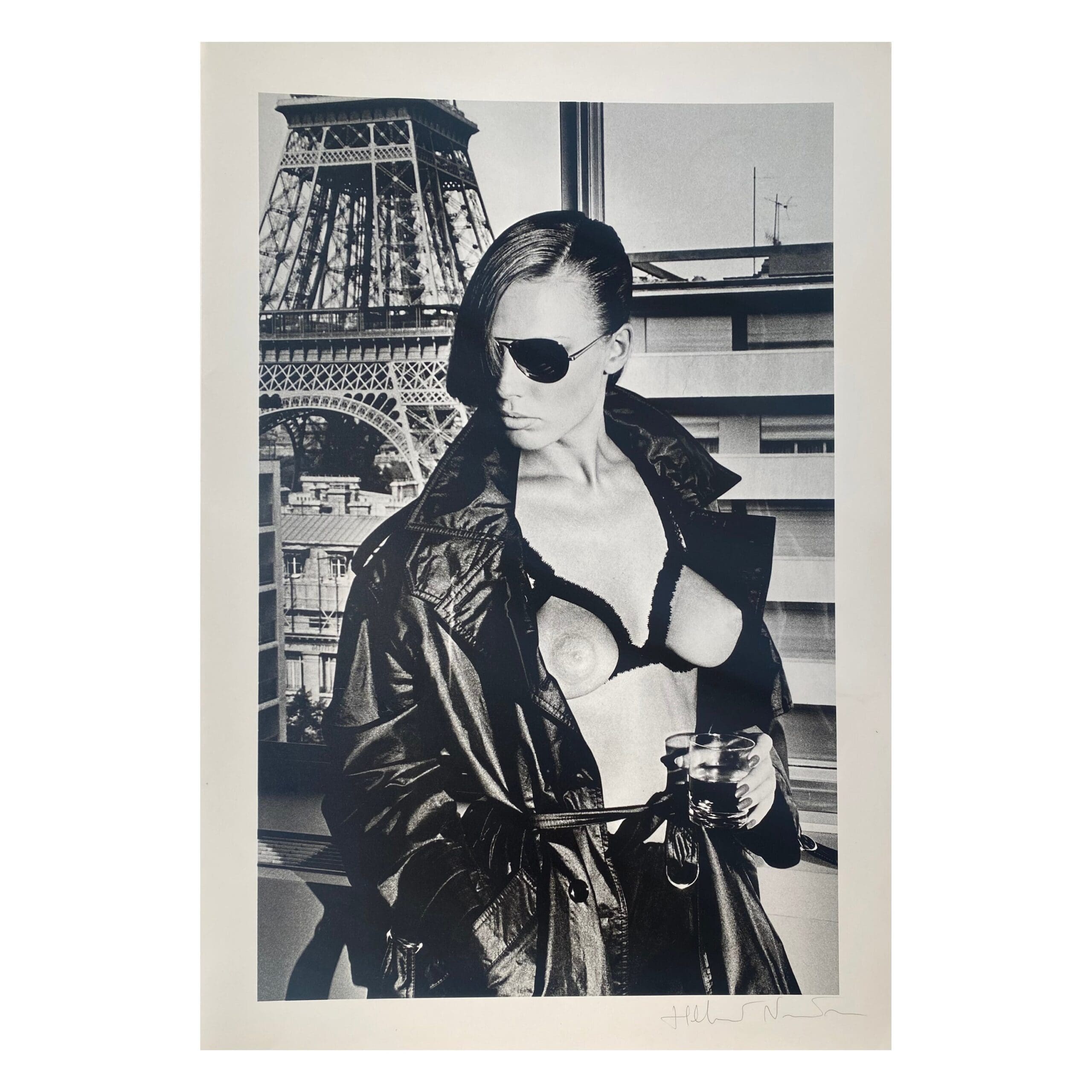Photo-lithographie Helmut Newton – Bergström, 1976