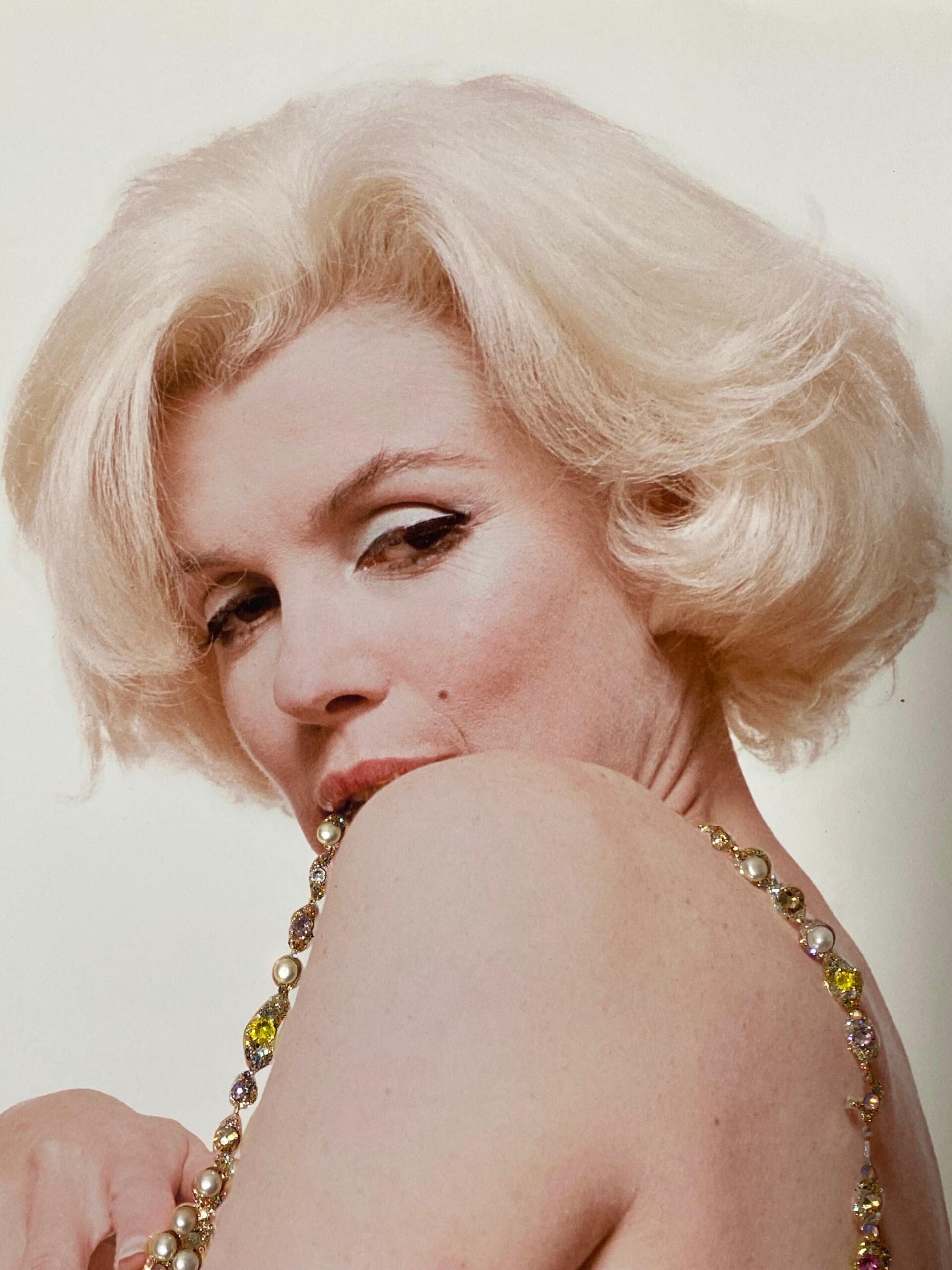 Photographie Bert Stern – Marilyn New Boob Smile Jeweled (2013)