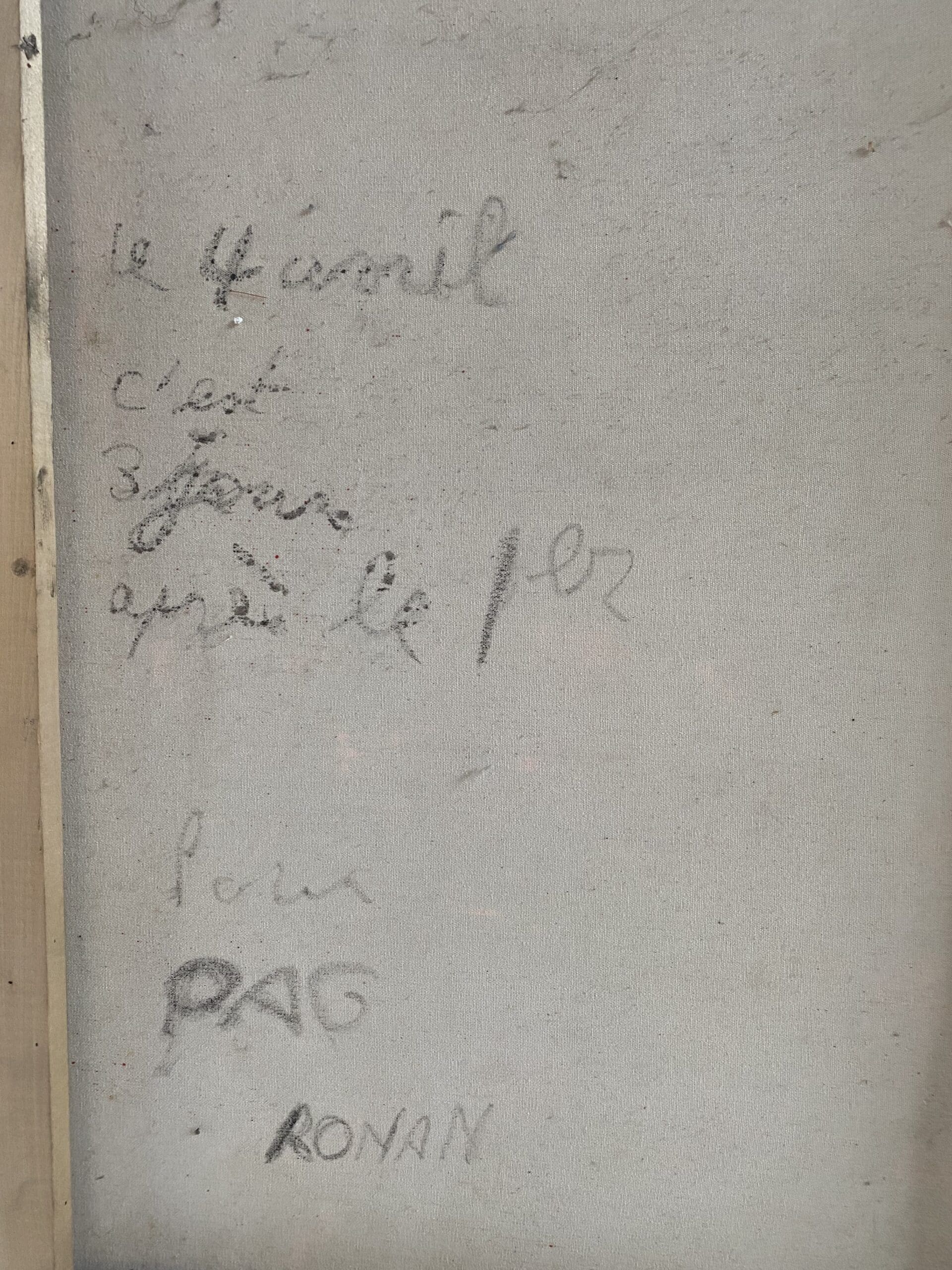 Tableau de Ronan Barrot – Le 4 Avril, c’est 3 jours après le 1er Avril