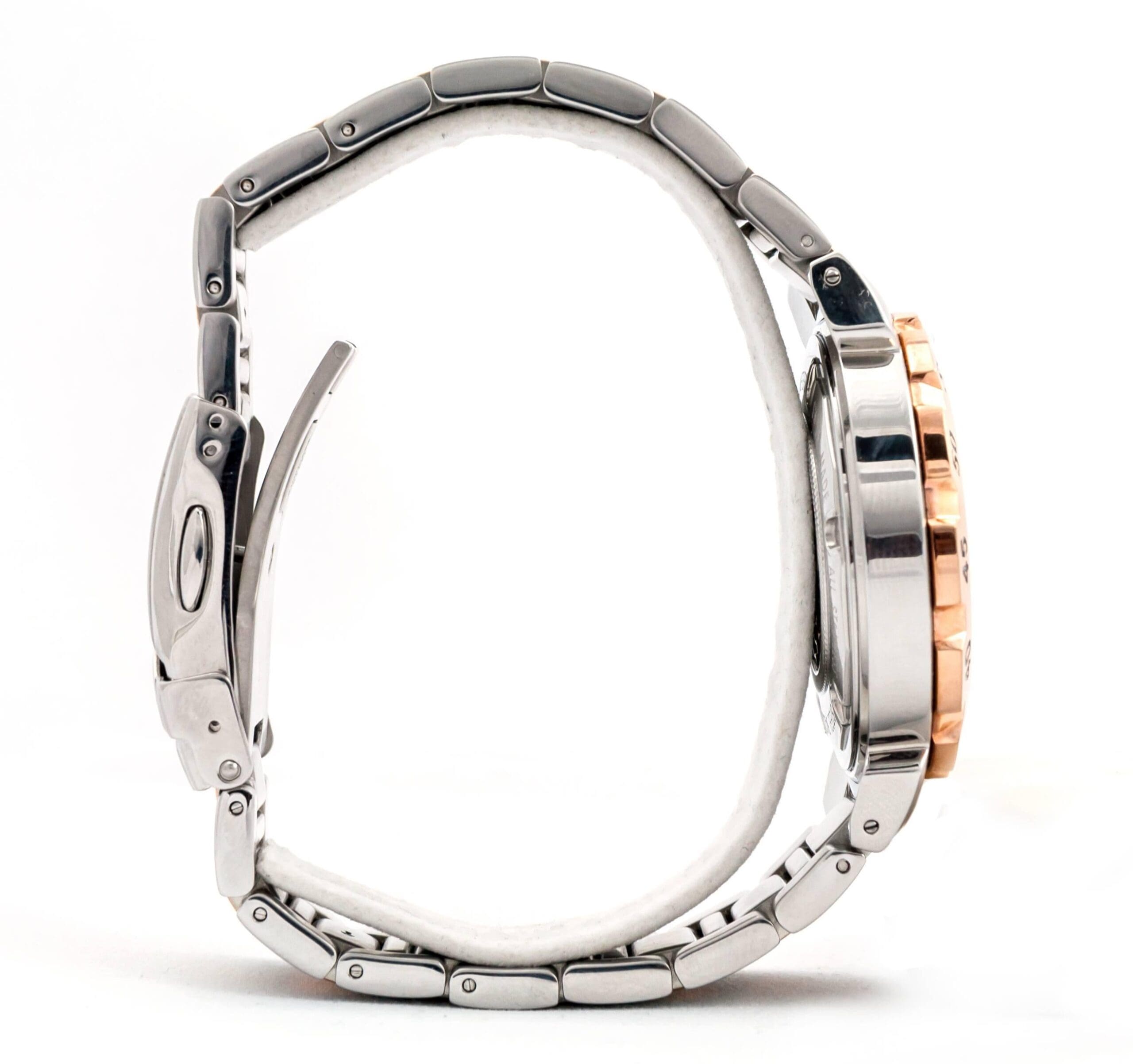 Montre Chrono Burrett en Acier et Orb