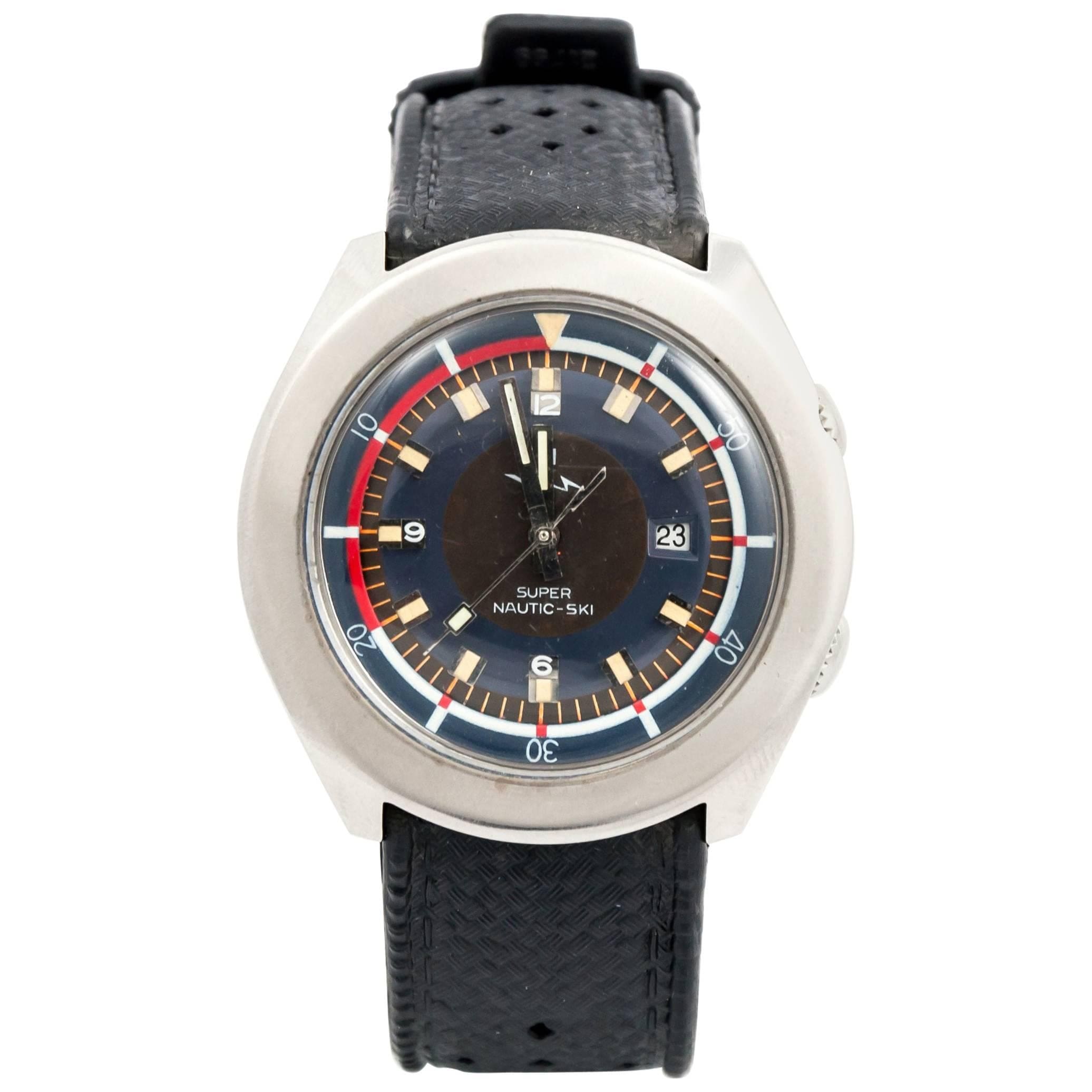 LIP Super Nautic-Ski – Montre Électronique Vintage