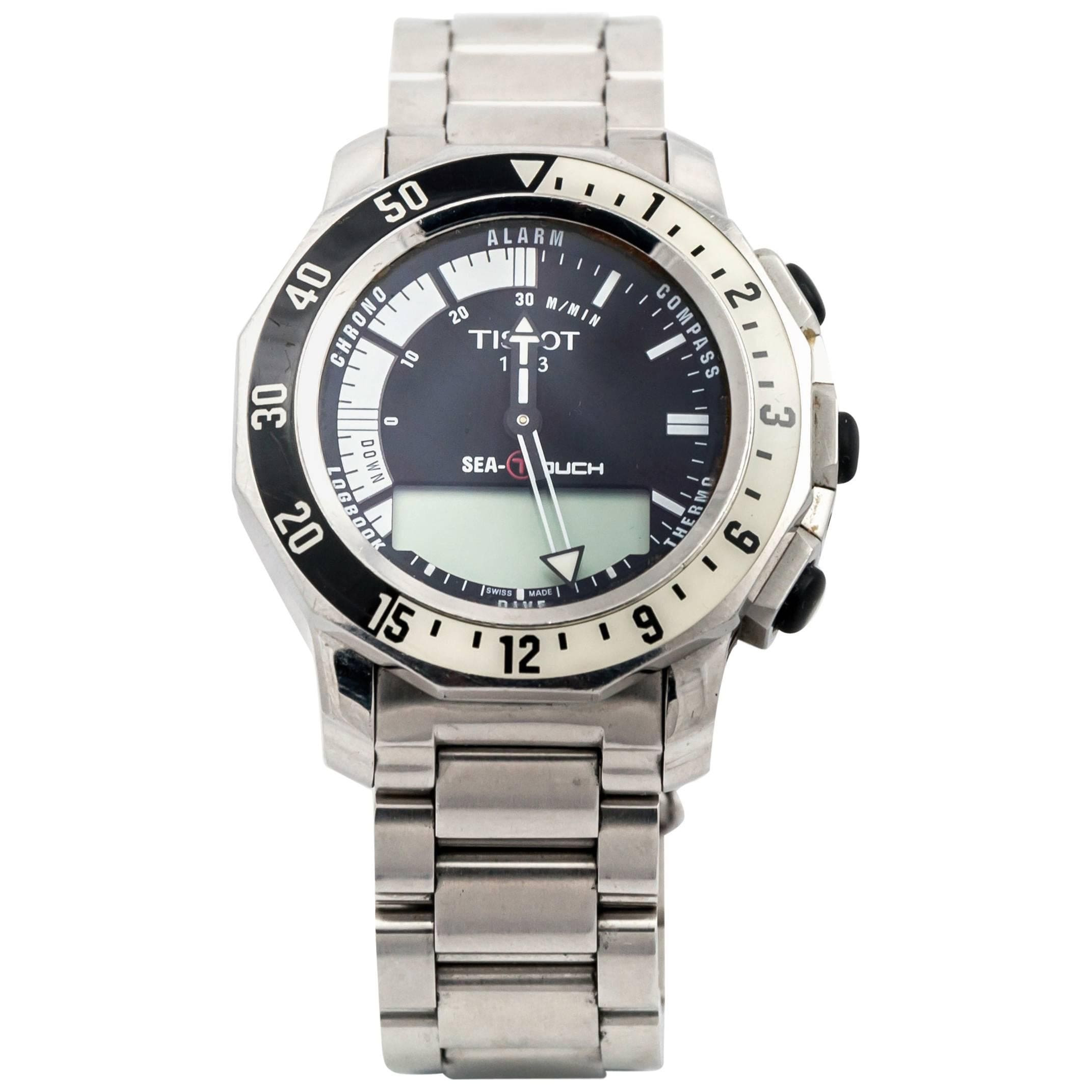Tissot Sea-Touch – Montre Multifonction Sportive et Étanche