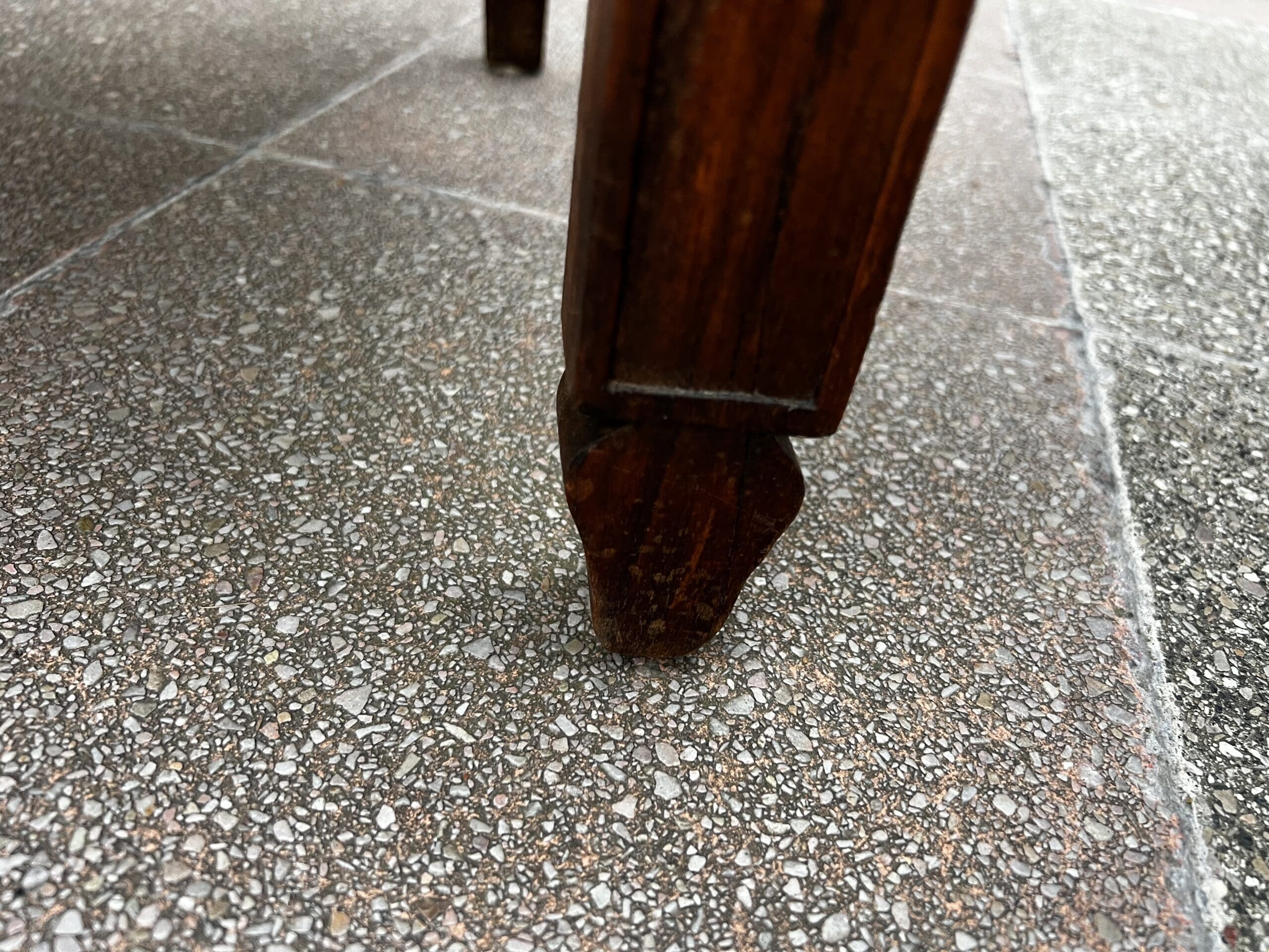 Fauteuils Directoire 18e Bois Massif Damassé Doré