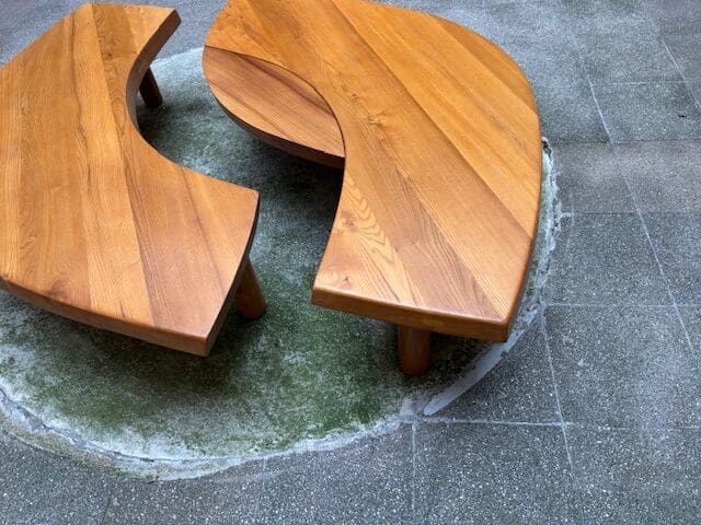 Table Basse Modulable T22 « Oeil » par Pierre Chapo, 1972