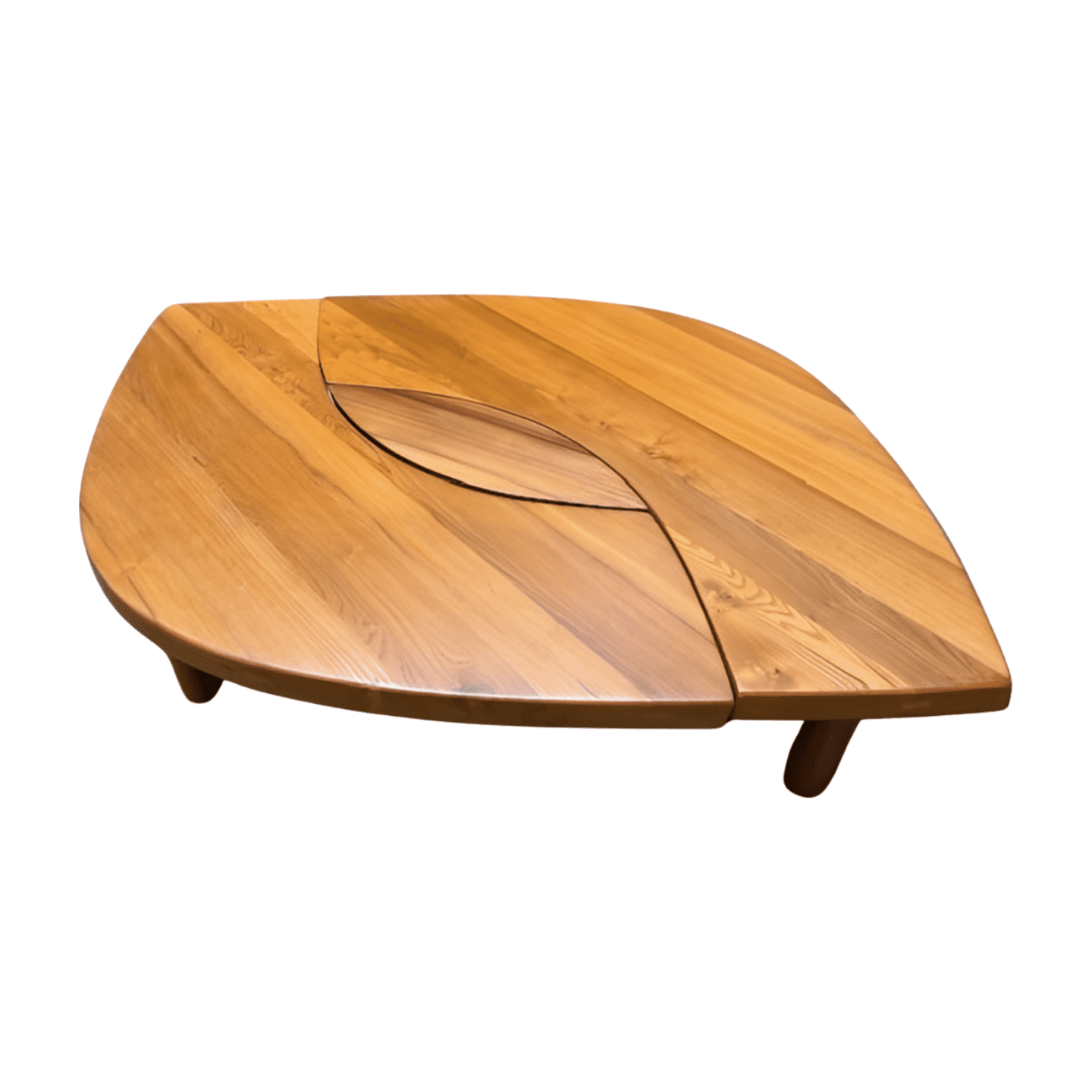 Table Basse Modulable T22 « Oeil » par Pierre Chapo, 1972