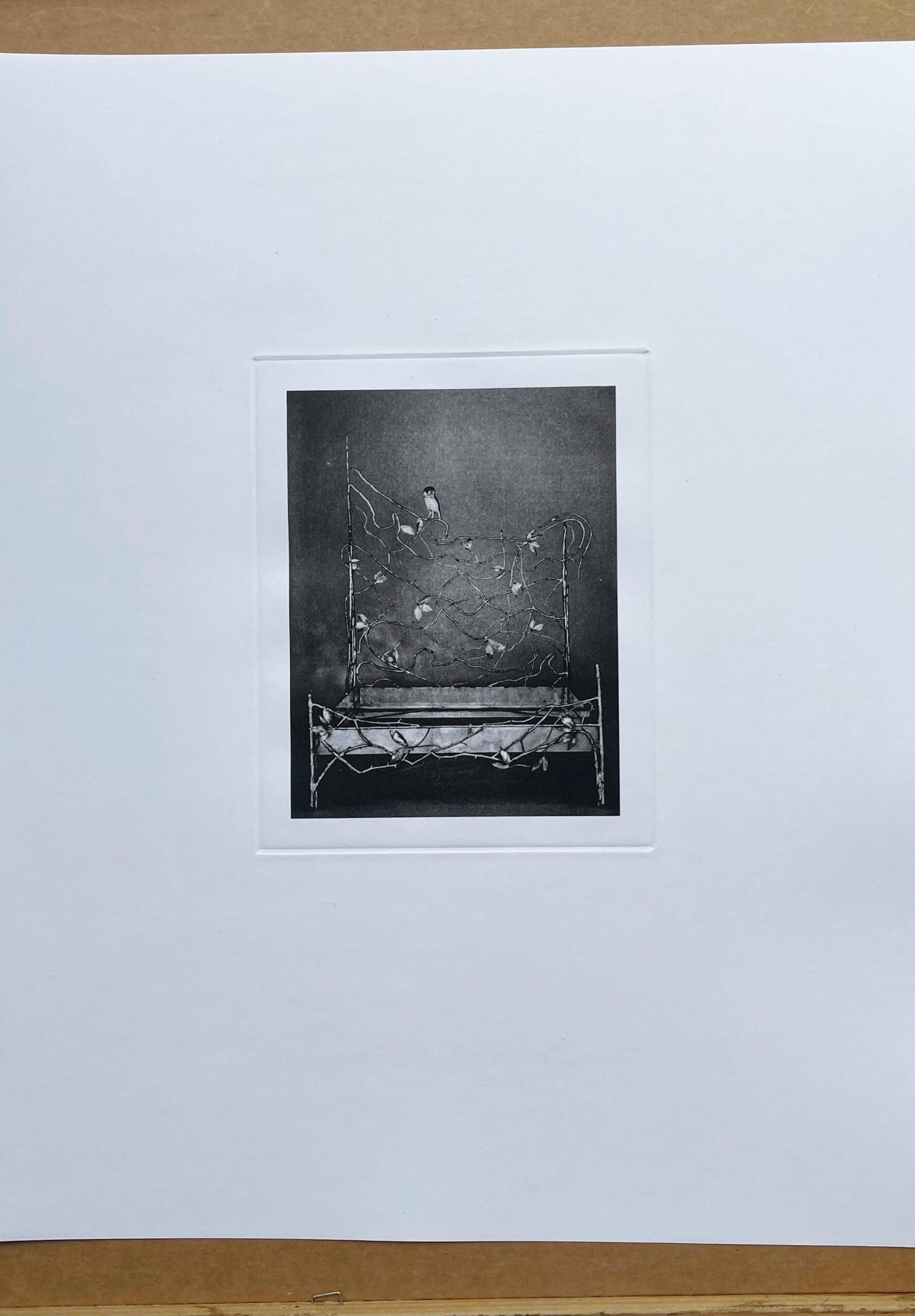 Gravure Lit-Bou de Claude Lalanne – Édition rare sur papier Rivoli (2004)