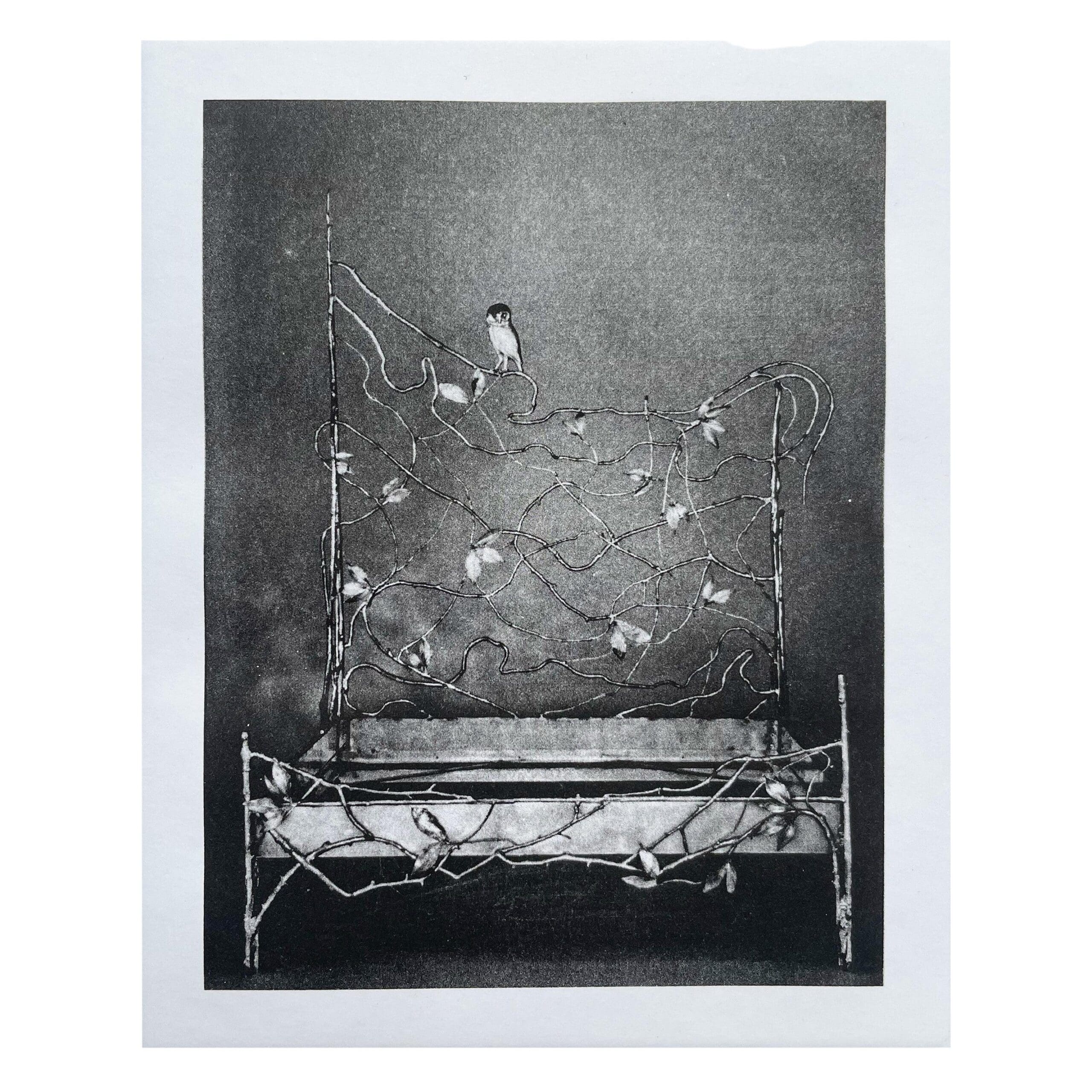 Gravure Lit-Bou de Claude Lalanne – Édition rare sur papier Rivoli (2004)