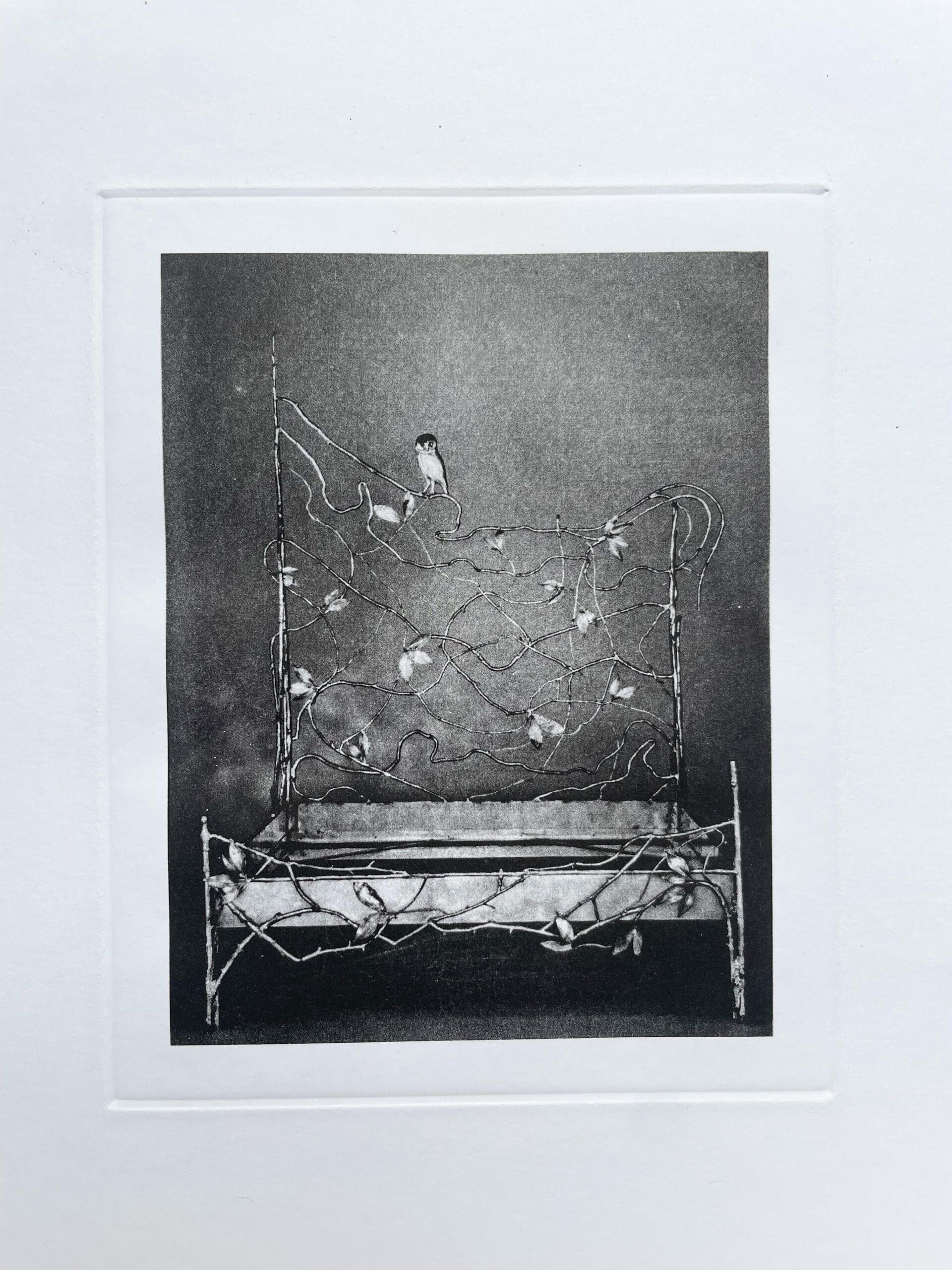 Gravure Lit-Bou de Claude Lalanne – Édition rare sur papier Rivoli (2004)