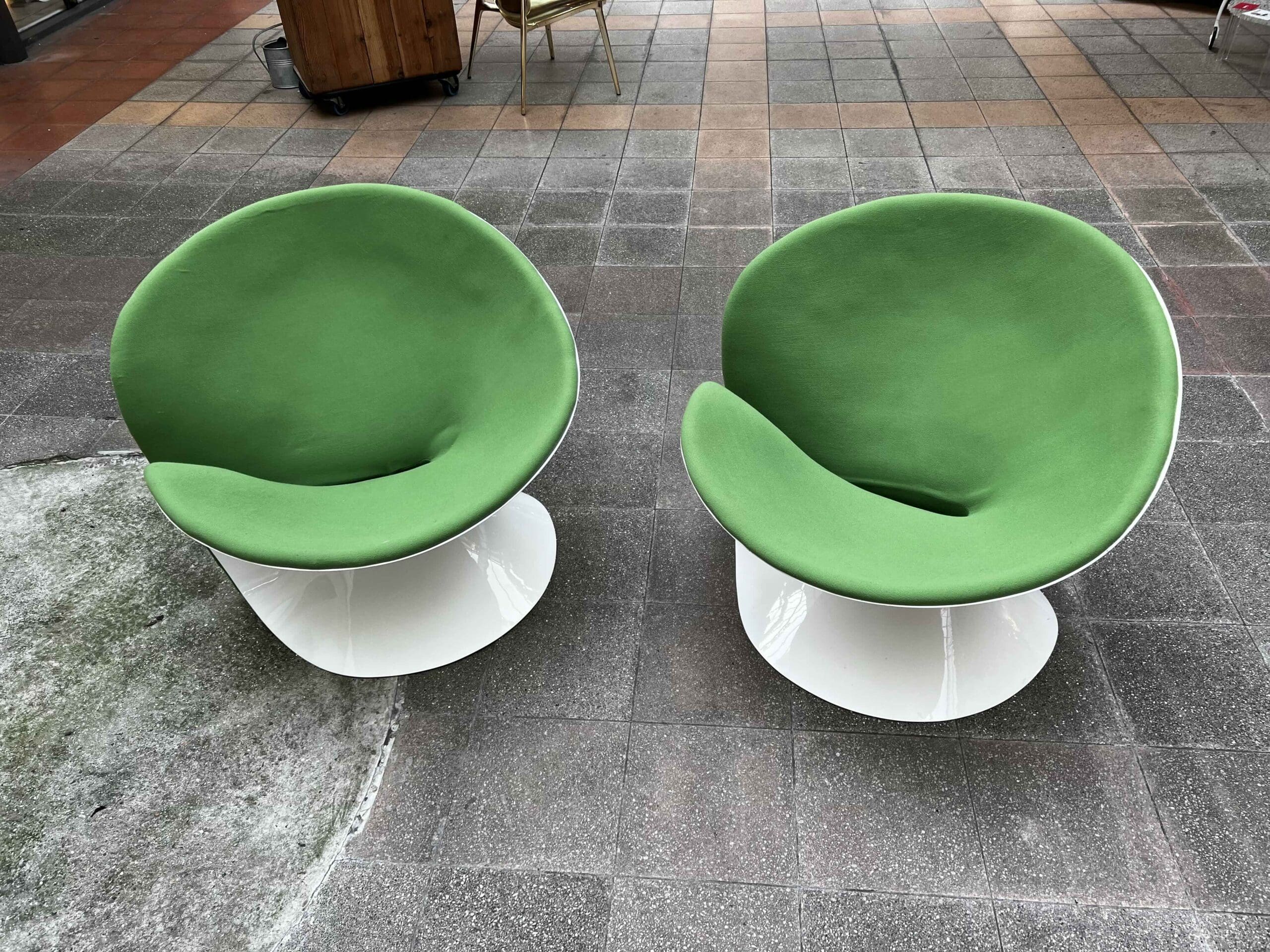 Fauteuil Girolle Jean-Pierre Laporte, Édition Thonet (1970) – Design Space Age Vintage