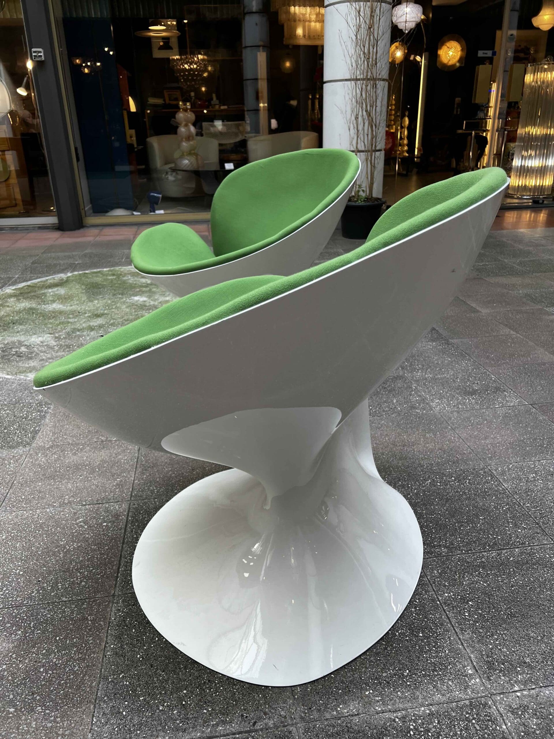 Fauteuil Girolle Jean-Pierre Laporte, Édition Thonet (1970) – Design Space Age Vintage