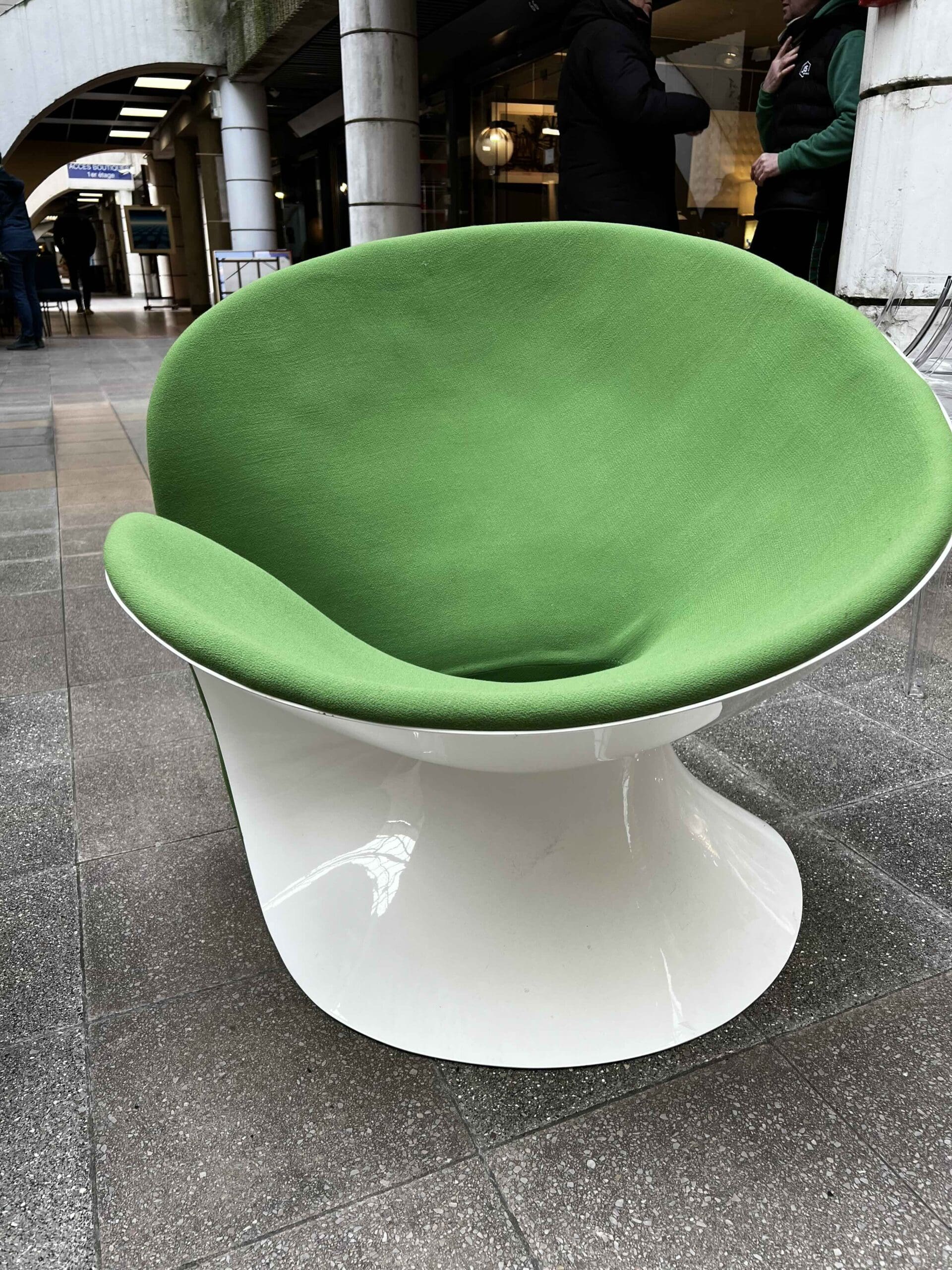 Fauteuil Girolle Jean-Pierre Laporte, Édition Thonet (1970) – Design Space Age Vintage