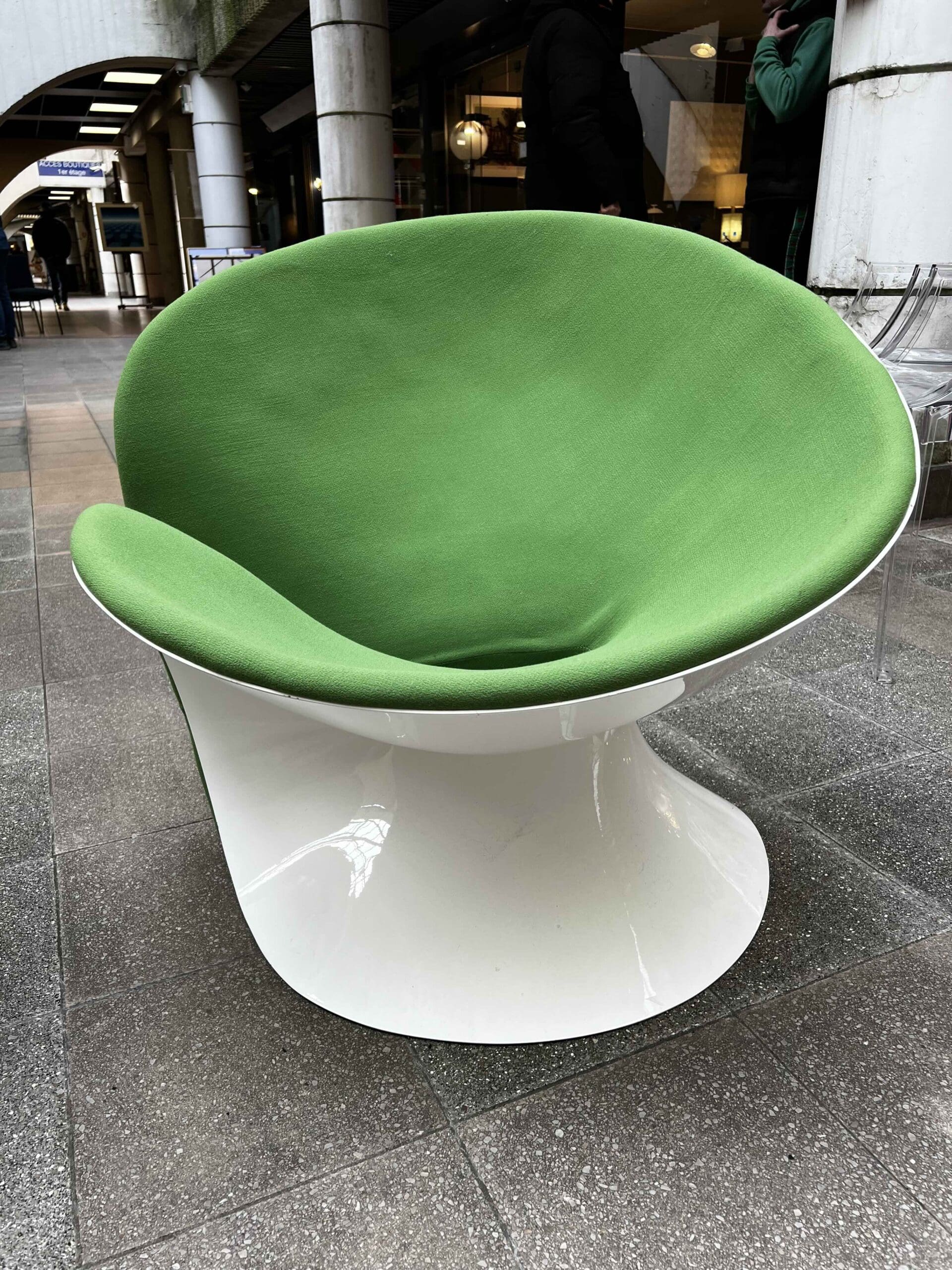 Fauteuil Girolle Jean-Pierre Laporte, Édition Thonet (1970) – Design Space Age Vintage