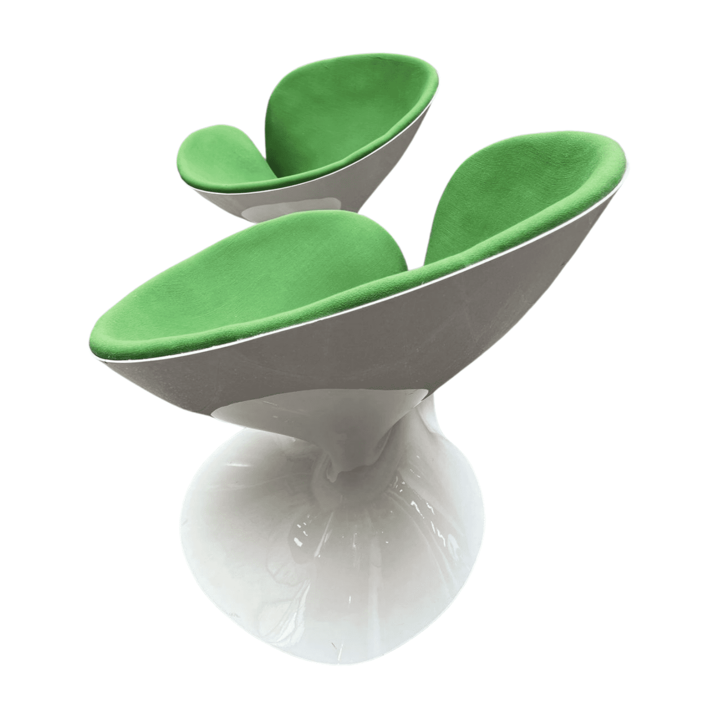 Fauteuil Girolle Jean-Pierre Laporte, Édition Thonet (1970) – Design Space Age Vintage