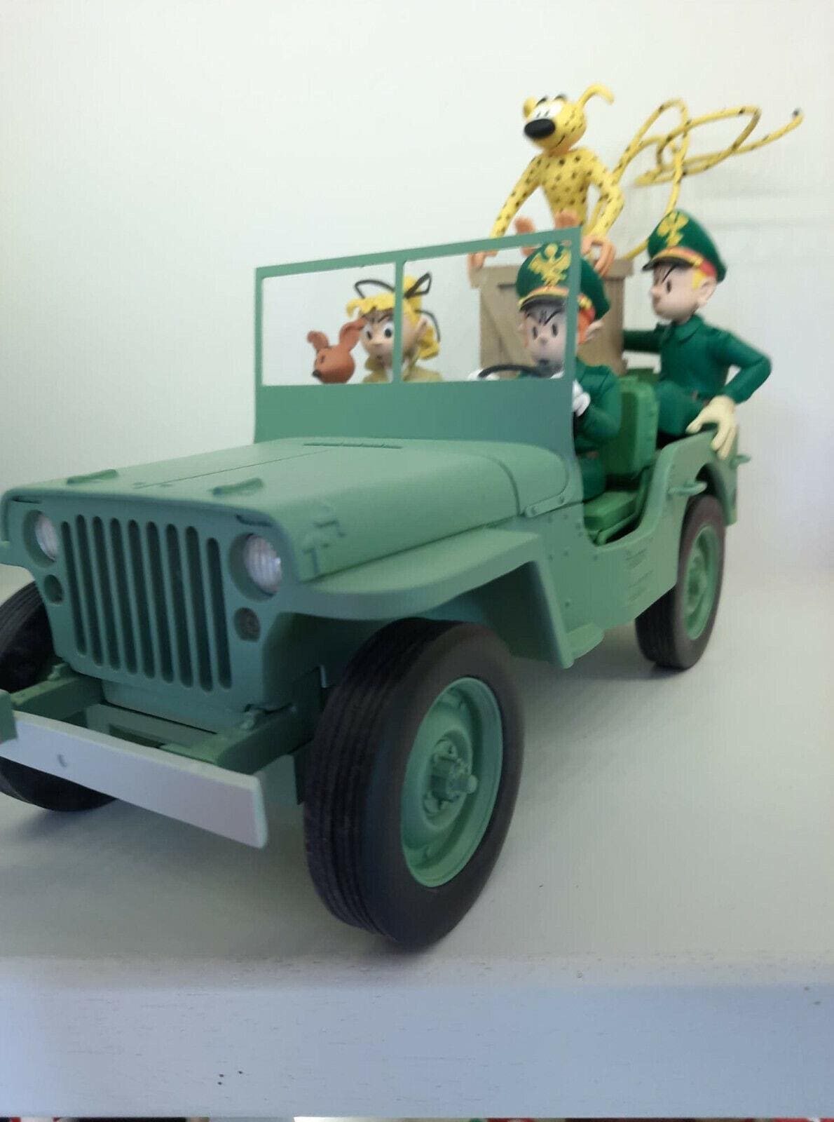 Le garage de Franquin – Jeep Wyllis MB | Édition limitée 266 exemplaires