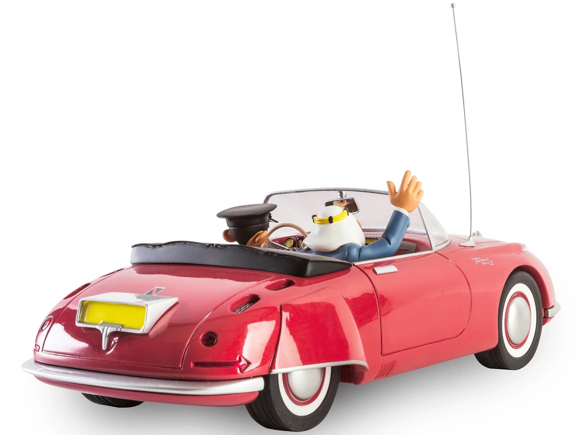 Maquette « Le Garage de Franquin » – Turbot-Rhino 1 (Spirou, 1957) – Édition limitée