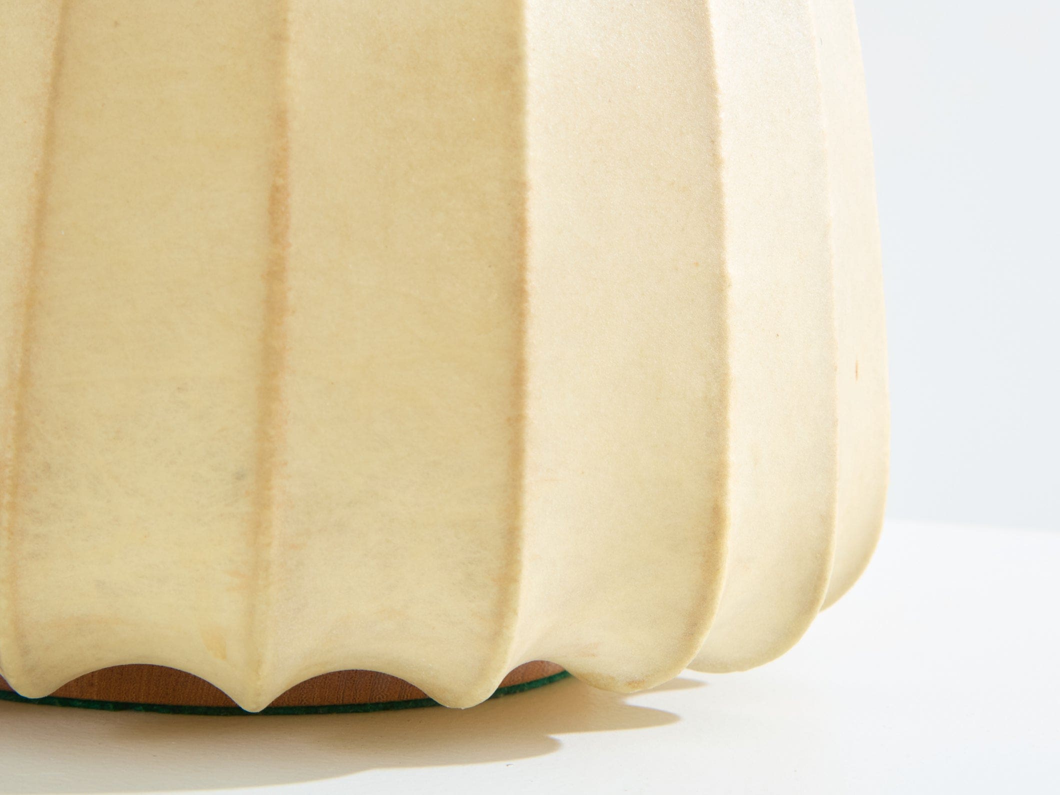 Paire de lampes Gatto Grande première édition en résine cocoon, Castiglioni pour Flos, 1960