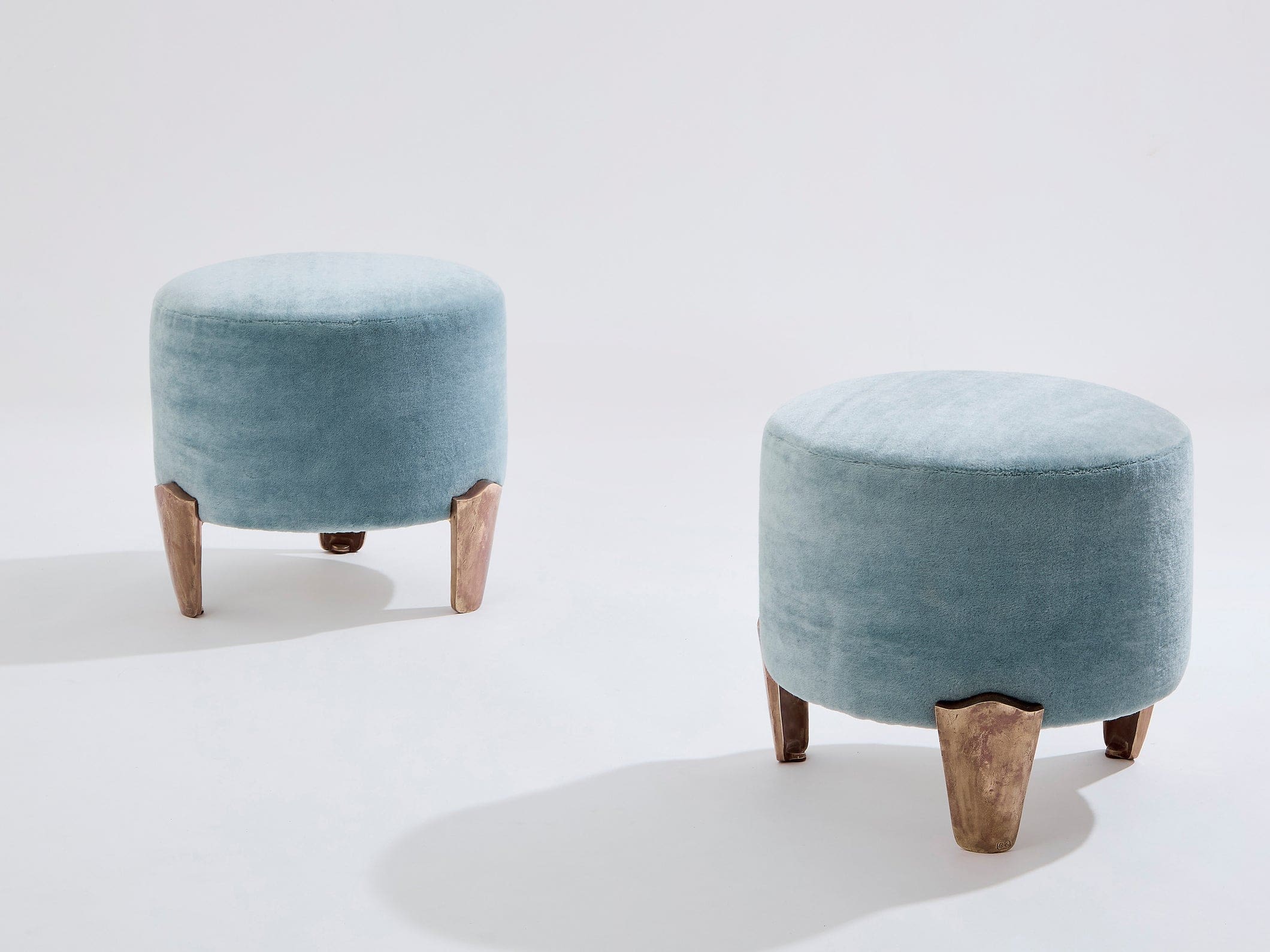 Paire de poufs Garouste & Bonetti, modèle Koala, 1995