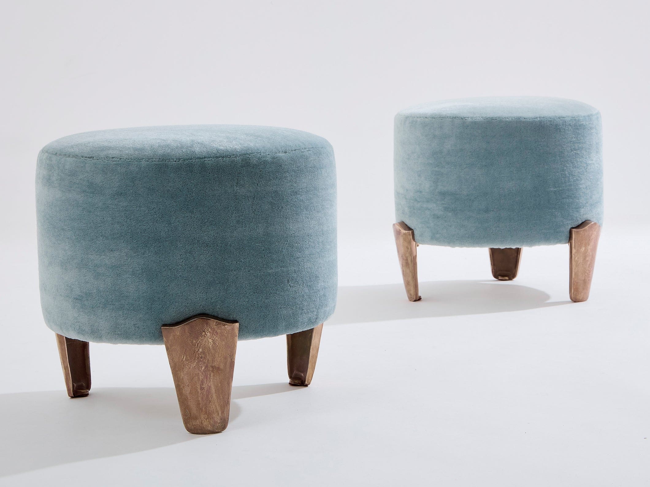 Paire de poufs Garouste & Bonetti, modèle Koala, 1995