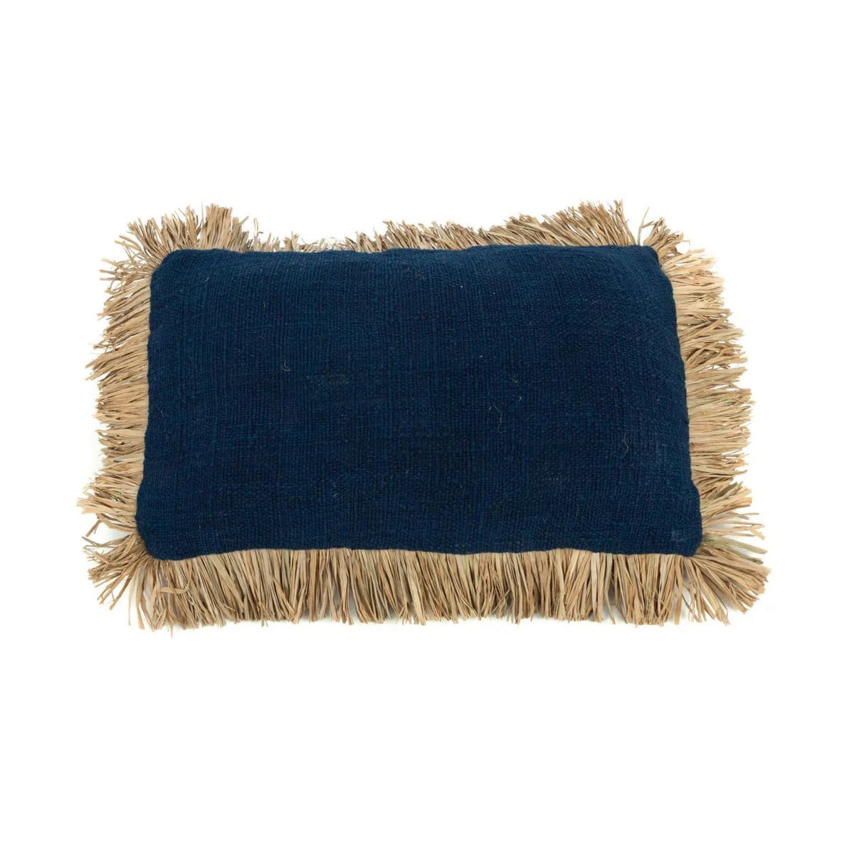 Housse de Coussin Saint Tropez – Bleu Naturel – 30×50
