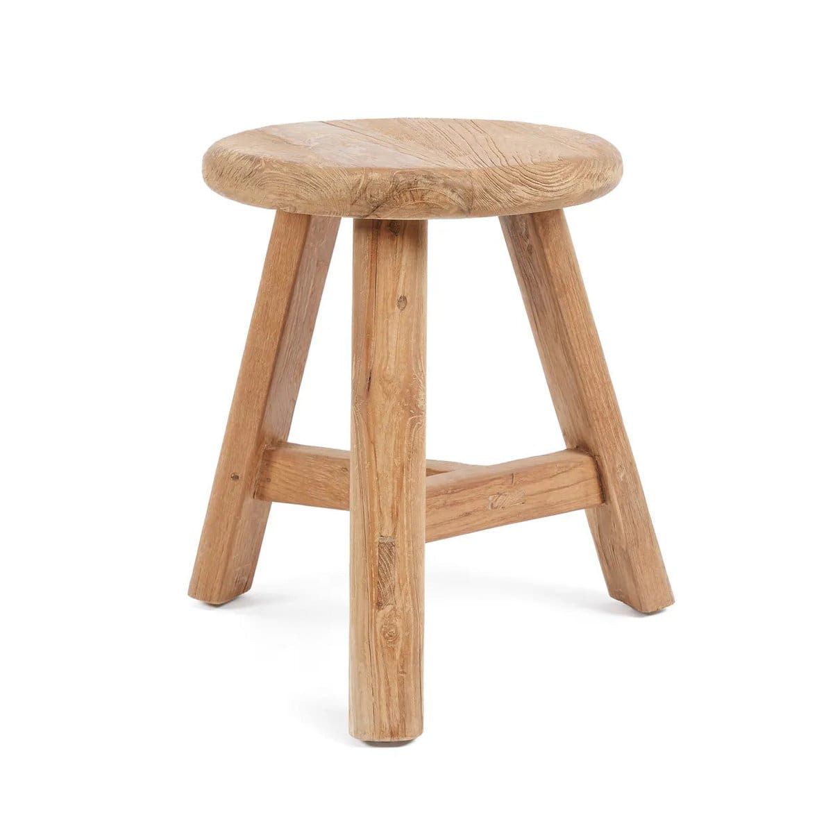Teck authentique – Siège sculptural en bois recyclé (création contemporaine)