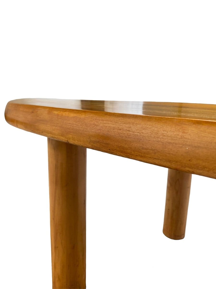 Table René Martin pour Charlotte Perriand – Design moderniste en pin massif