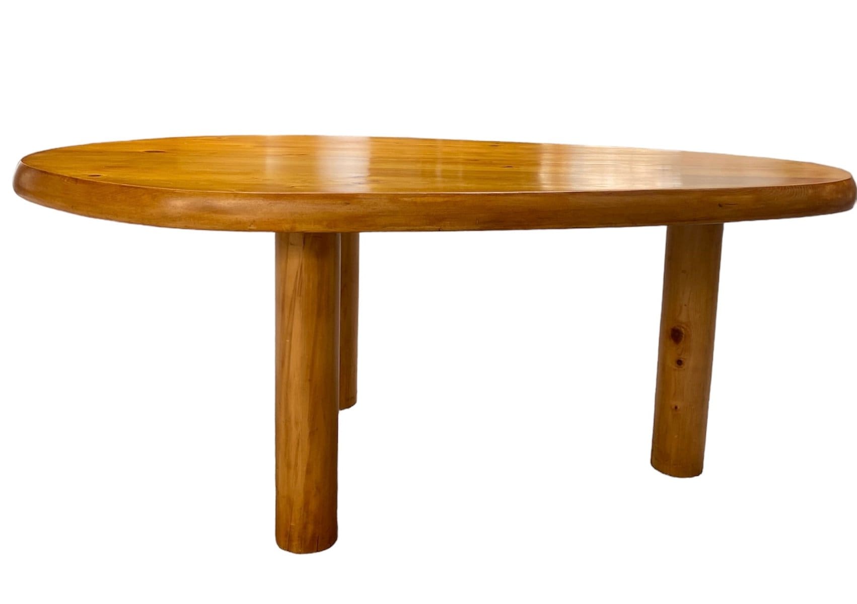 Table René Martin pour Charlotte Perriand – Design moderniste en pin massif