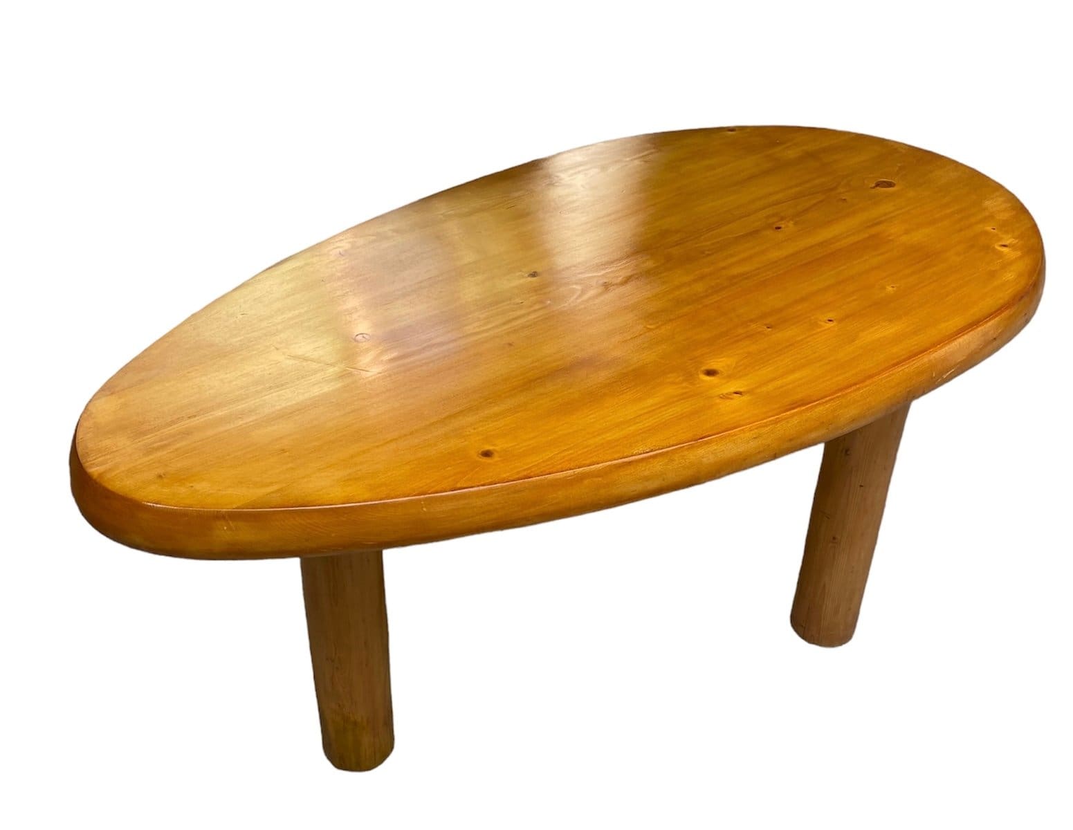 Table René Martin pour Charlotte Perriand – Design moderniste en pin massif