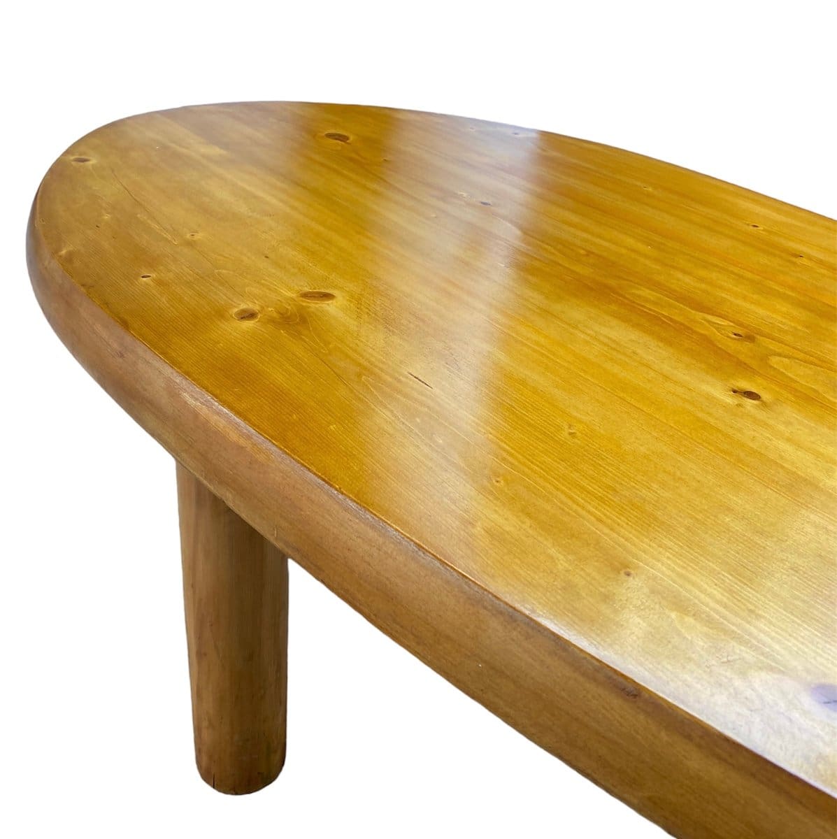 Table René Martin pour Charlotte Perriand – Design moderniste en pin massif
