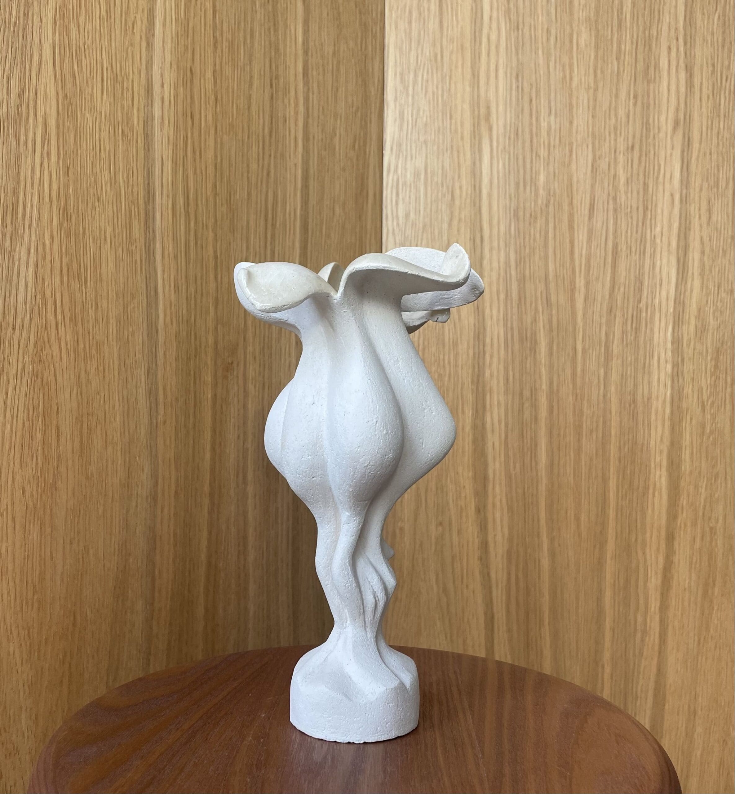 Vase-sculpture en grès chamotté 2  – Annick Bailly