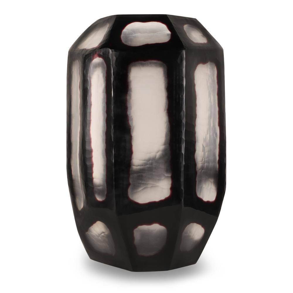 Vase Fall Large en verre noir/transparent – HSM Collection – Occasion
