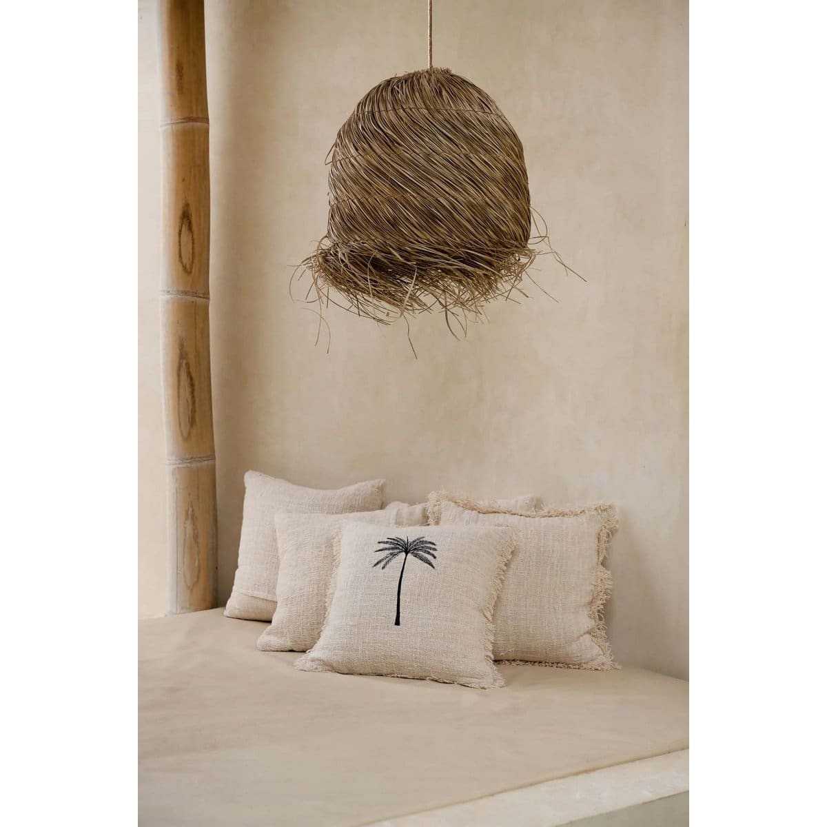 Suspension naturelle – Tissage indonésien fait main, esprit bohème (modèle neuf)