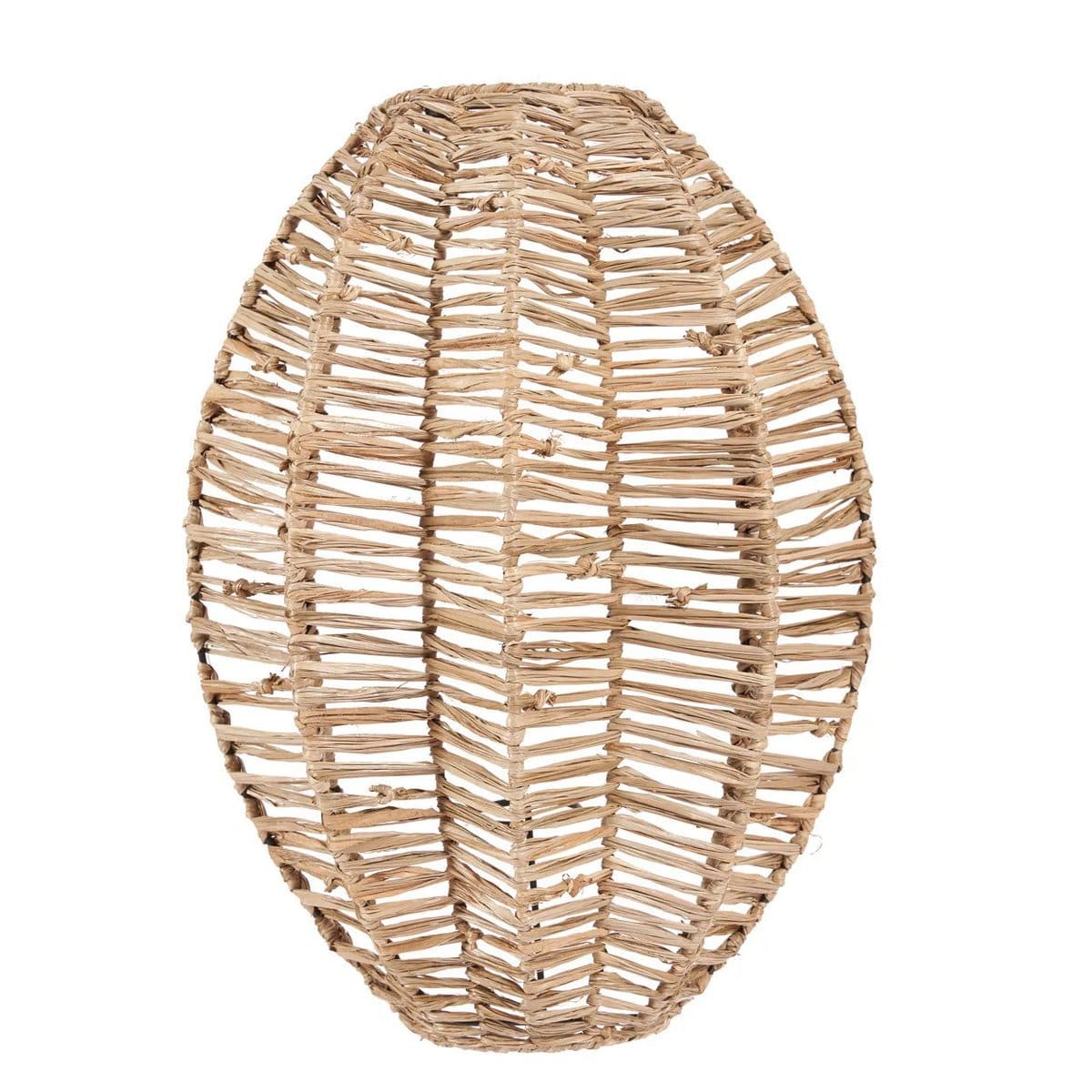Applique murale en raphia naturel – Modèle Avanti M, tressage fait main (neuf)