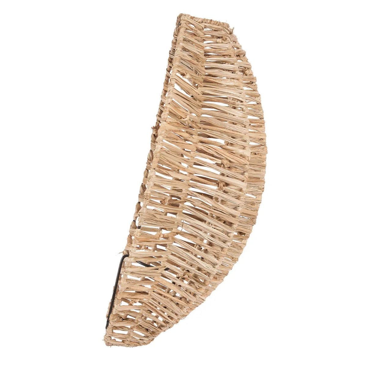 Applique murale en raphia naturel – Modèle Avanti M, tressage fait main (neuf)