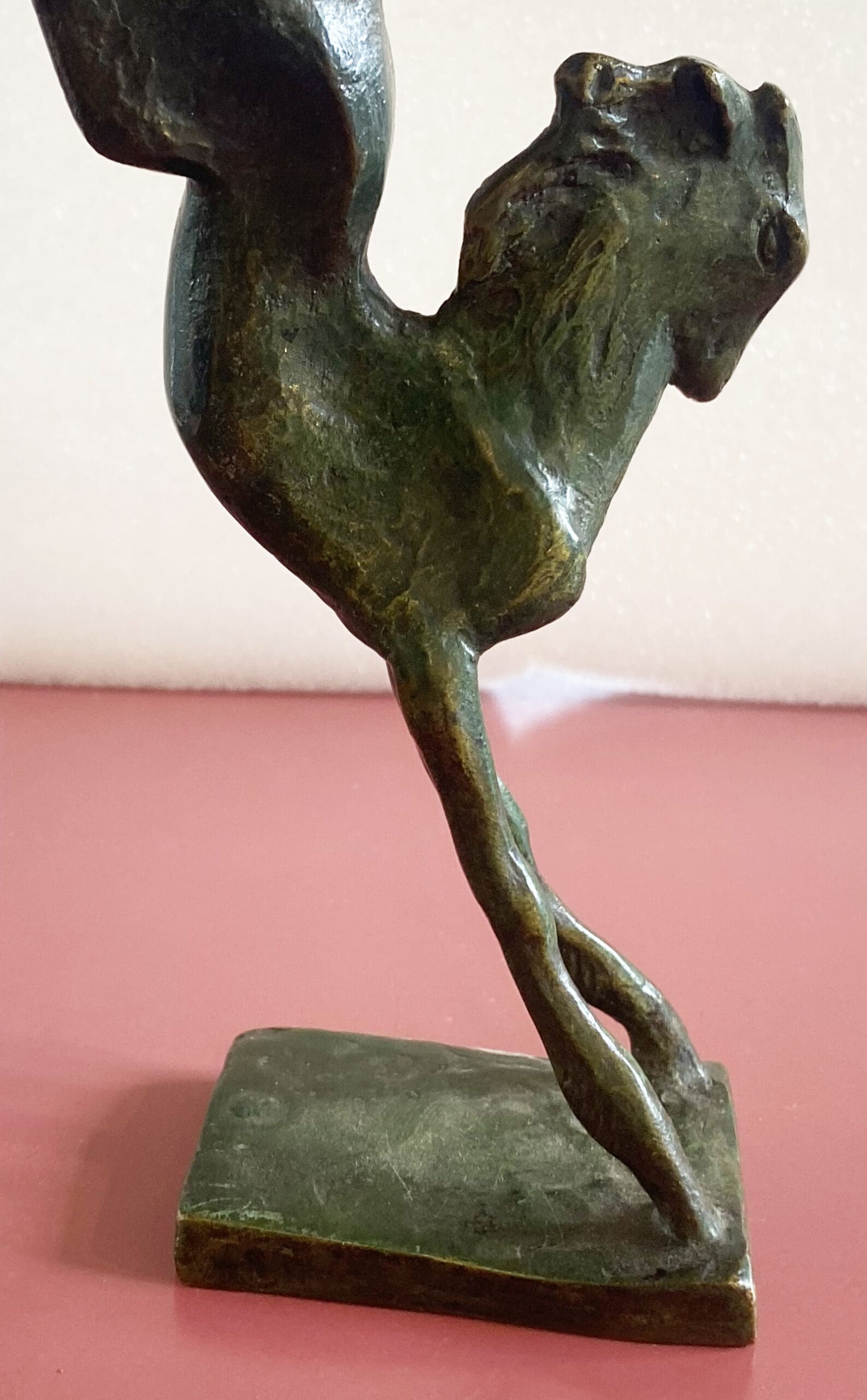 Sculpture Cheval Bronze par Raoh Schorr, circa 1950 – Art Moderne Signé