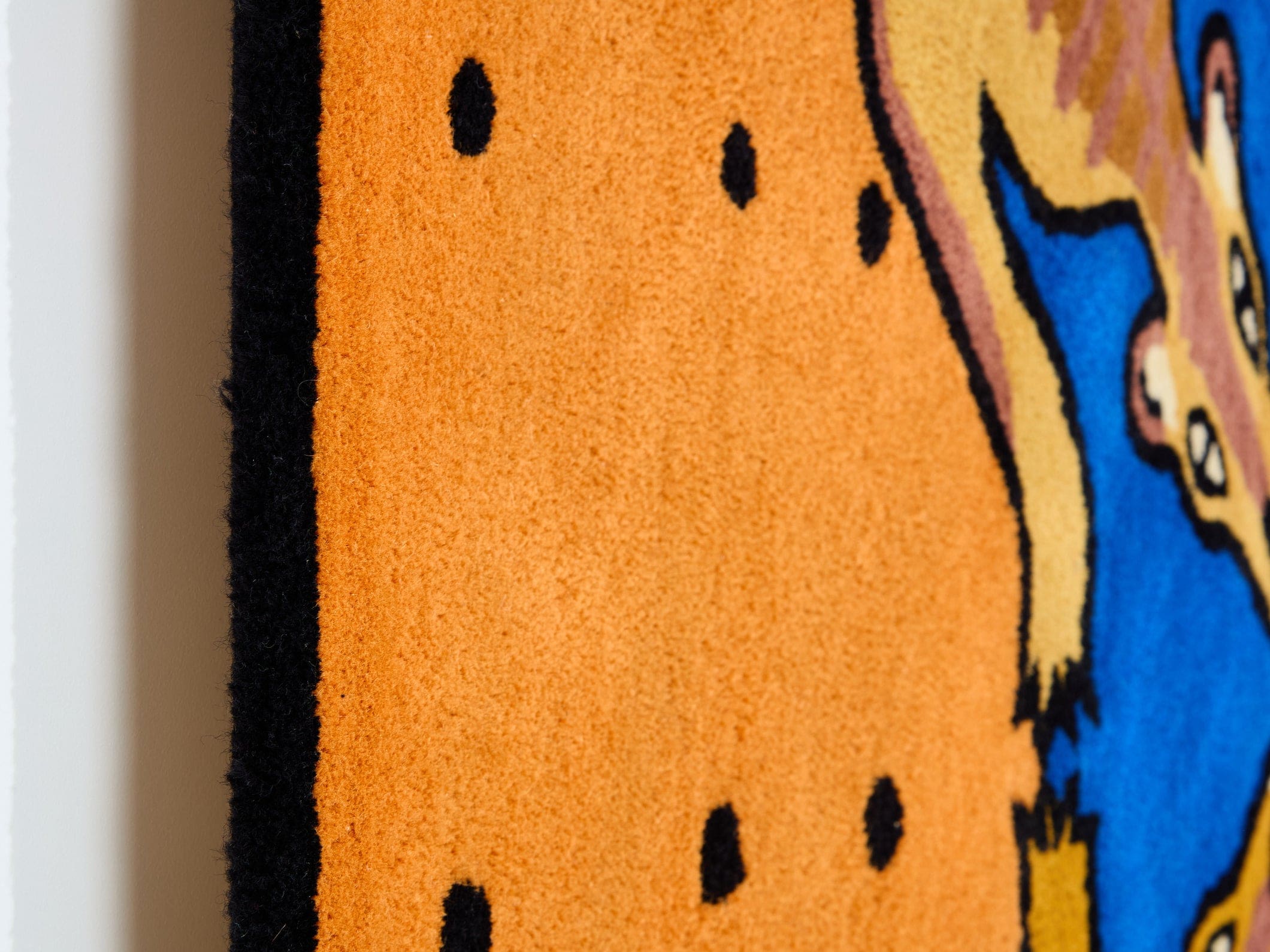 Tapis Jean-Charles de Castelbajac “Desert Bar” en laine tuftée, 1985
