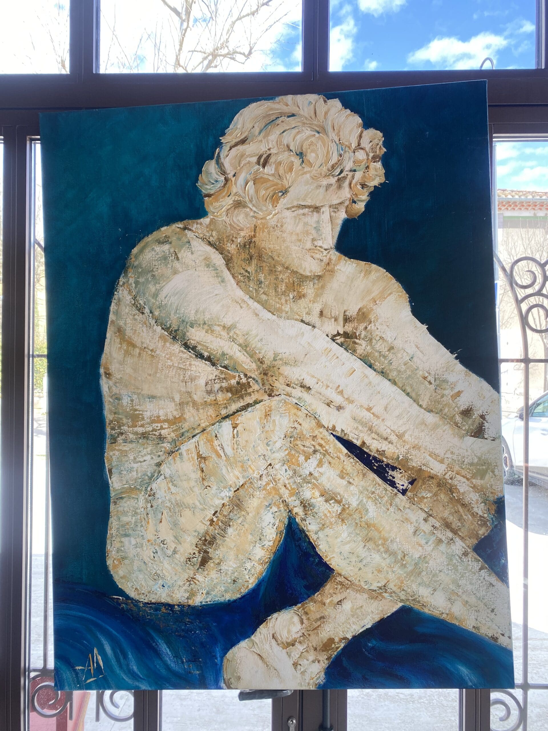 Tableau Agnès Delettre – Acrylique sur toile – Sans titre – Circa 2020