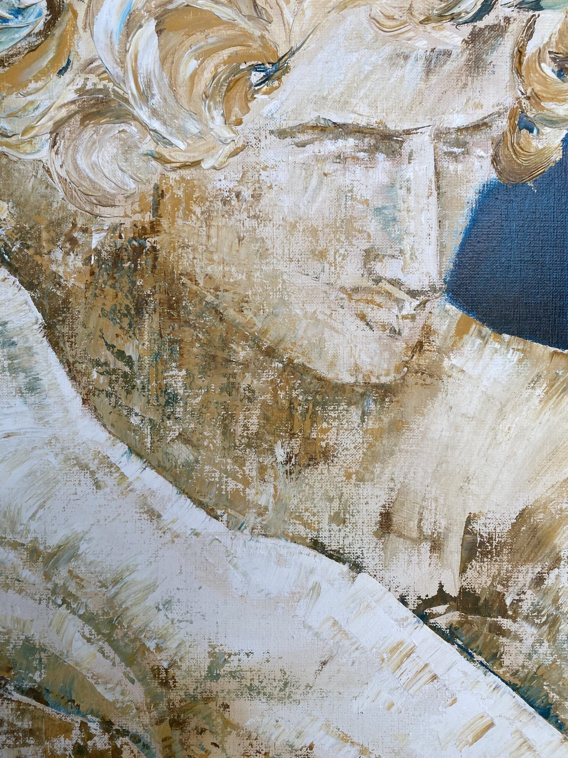 Tableau Agnès Delettre – Acrylique sur toile – Sans titre – Circa 2020