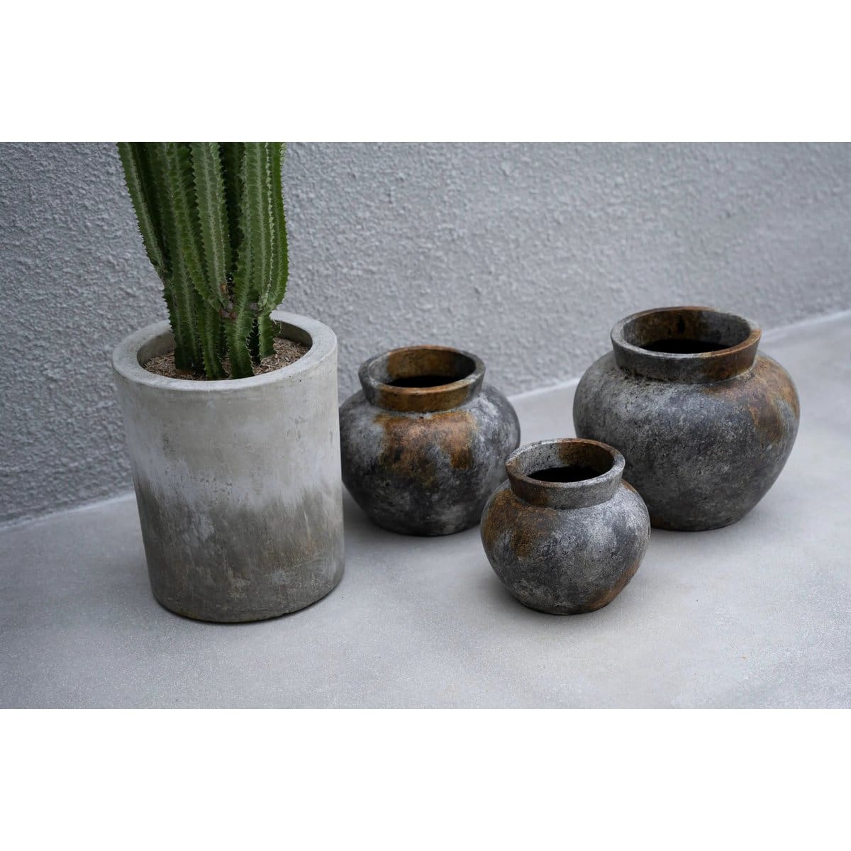 Le vase funky – gris antique – s – occasion