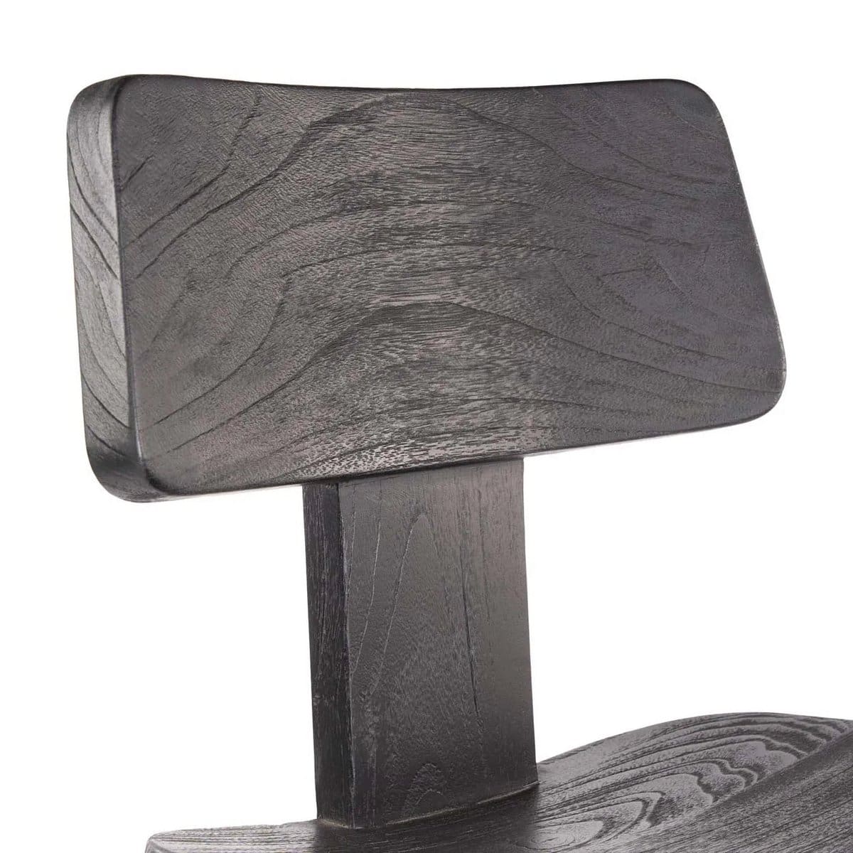 Tabouret de bar en bois noir – Design Lovya moderne 109 cm (pièce neuve)