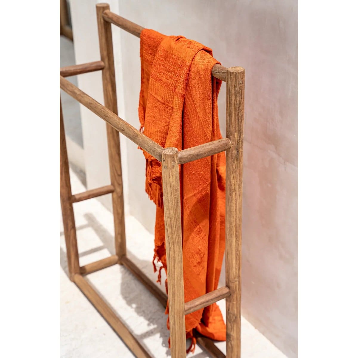 Le porte-serviettes rustique