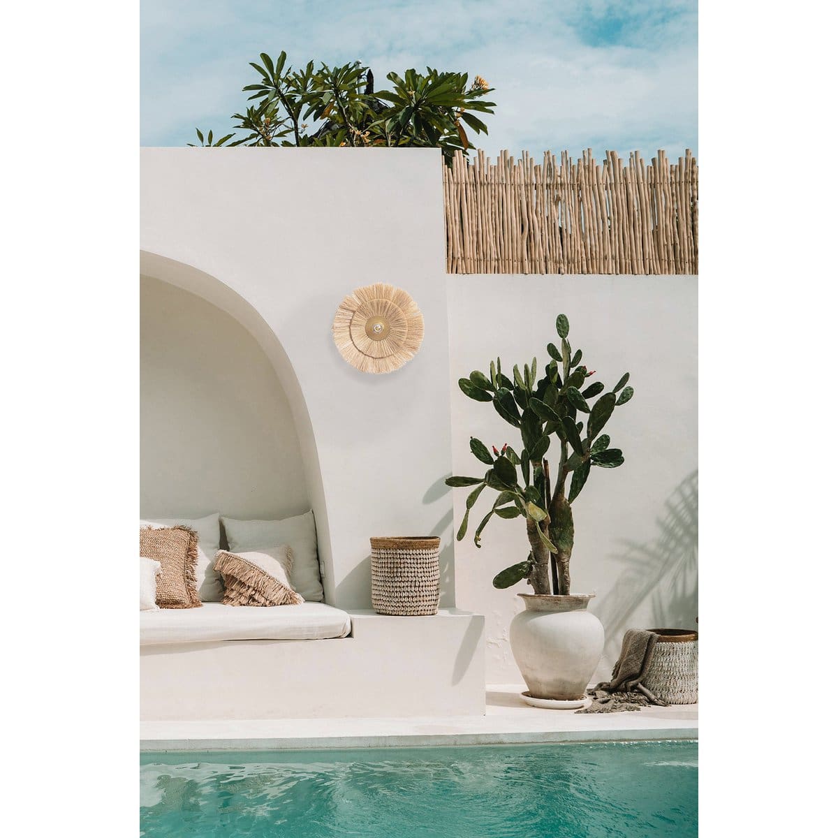 La lampe murale double trouble – Or naturel – M